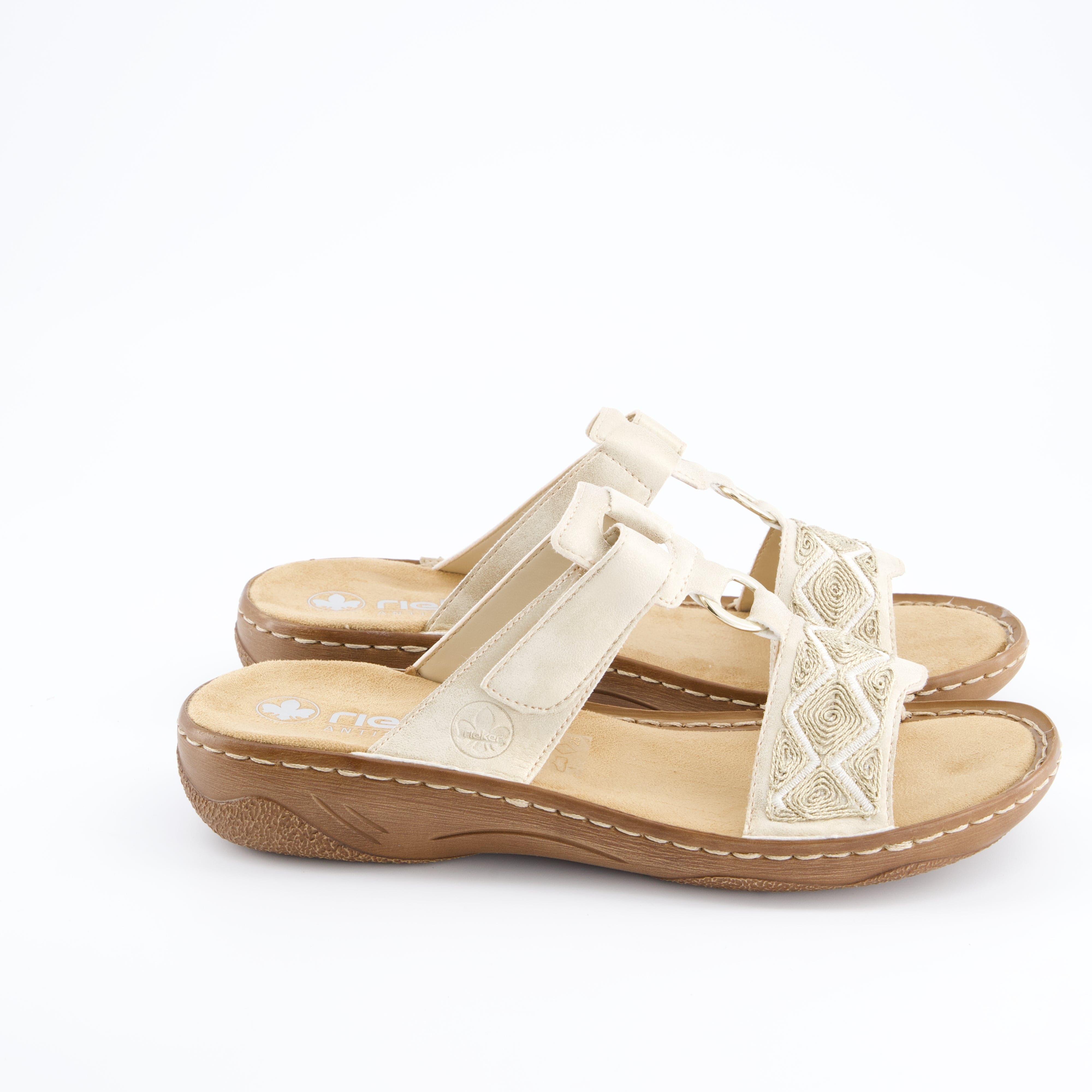 RIEKER Damenschuhe - Pantoffel Pantoffel