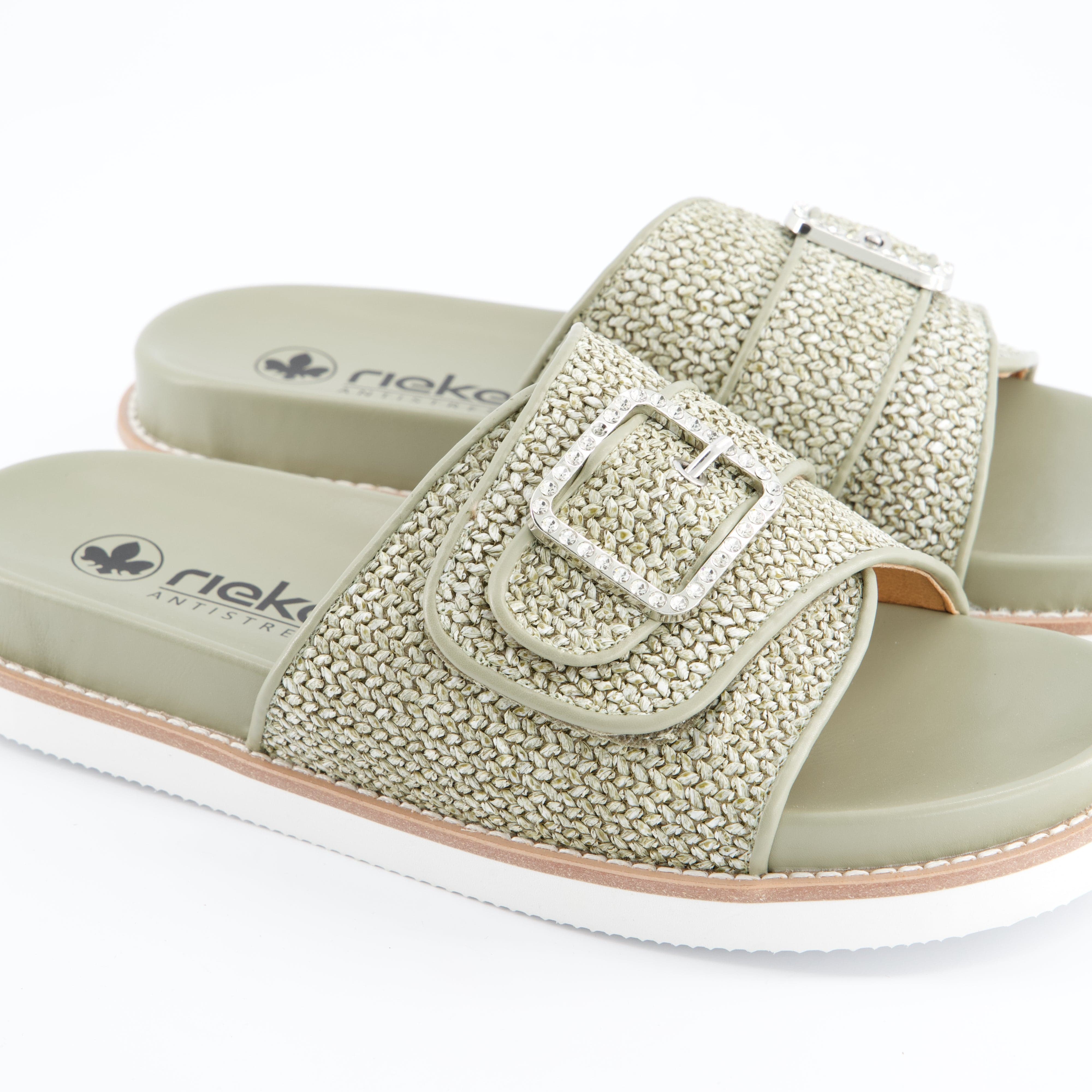 RIEKER Damenschuhe - Pantoffel Pantoffel