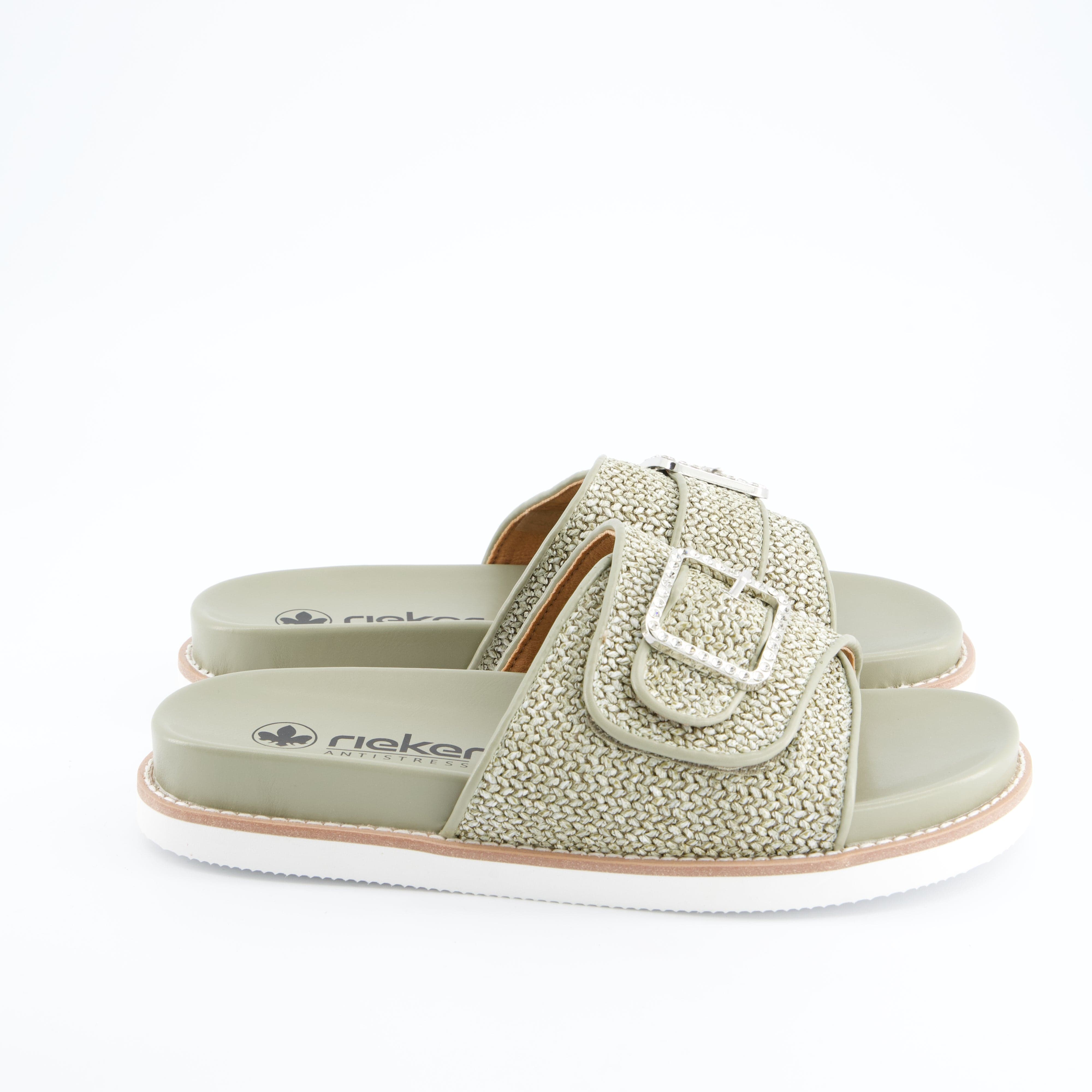 RIEKER Damenschuhe - Pantoffel Pantoffel