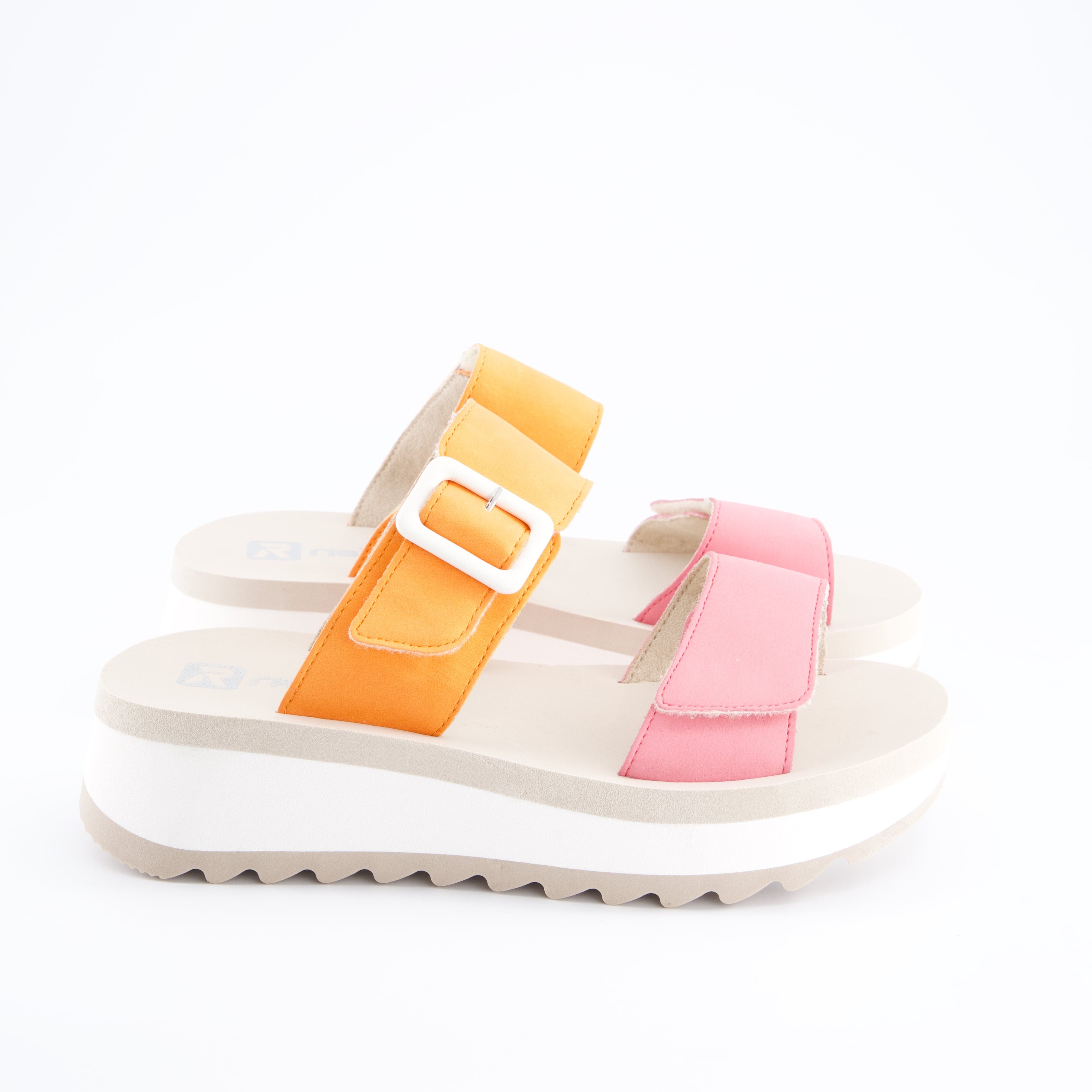 RIEKER Damenschuhe - Pantoffel Pantoffel