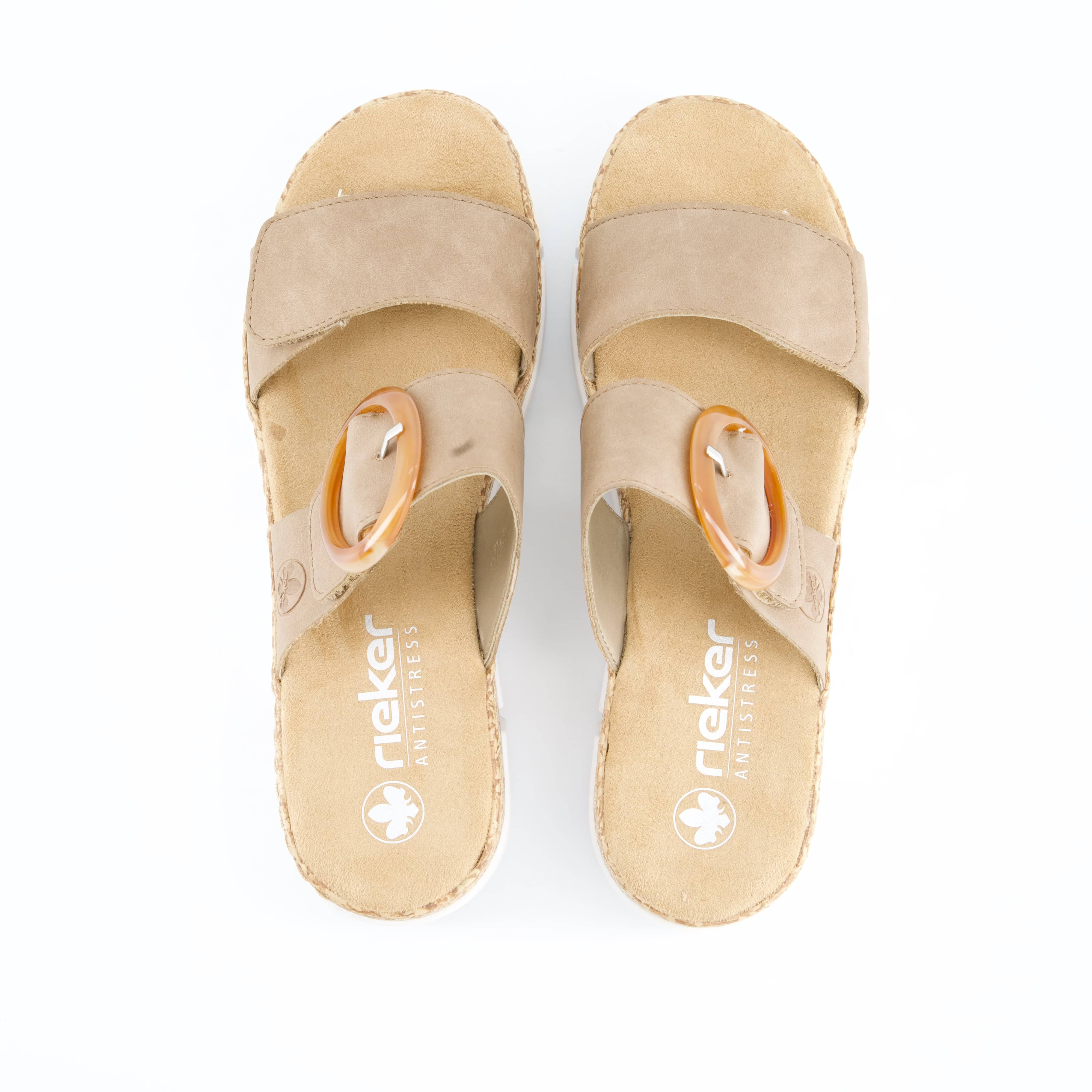 RIEKER Damenschuhe - Pantoffel Pantoffel