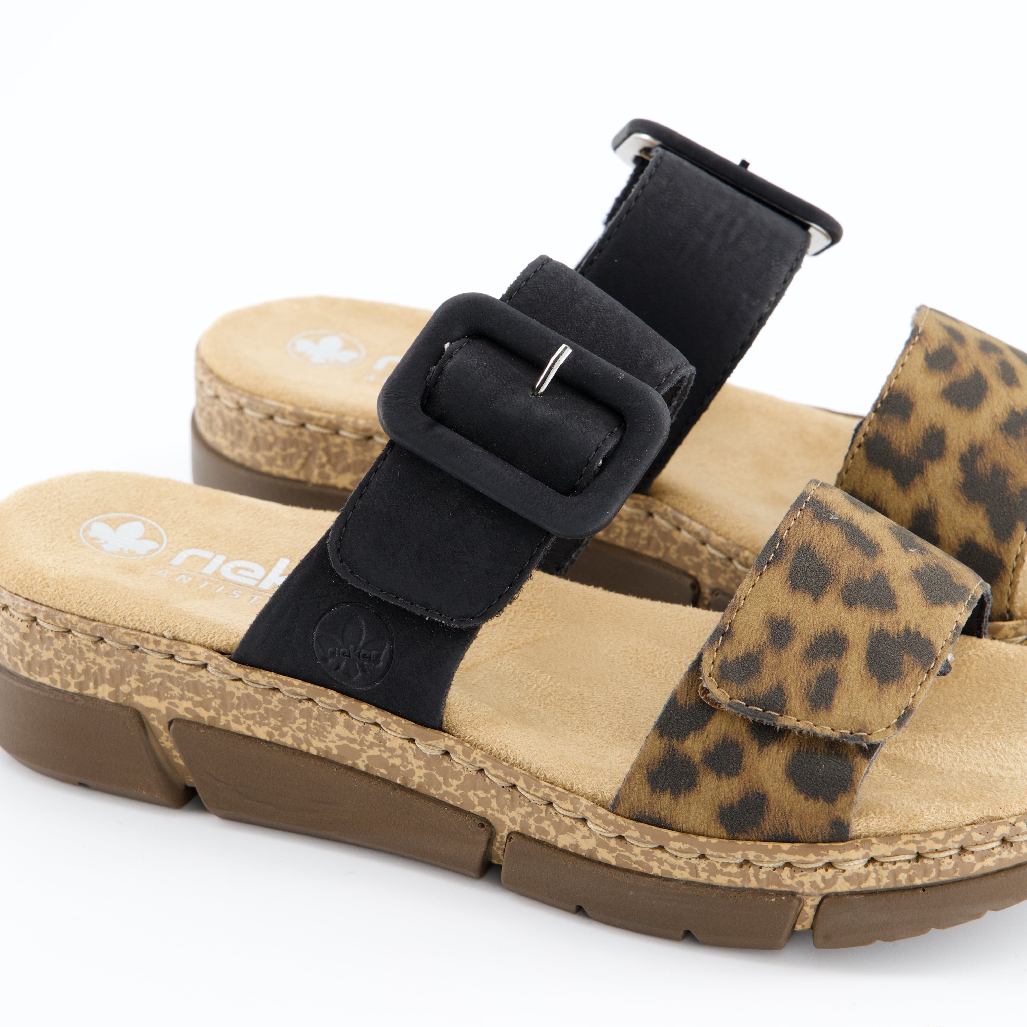 RIEKER Damenschuhe - Pantoffel Pantoffel
