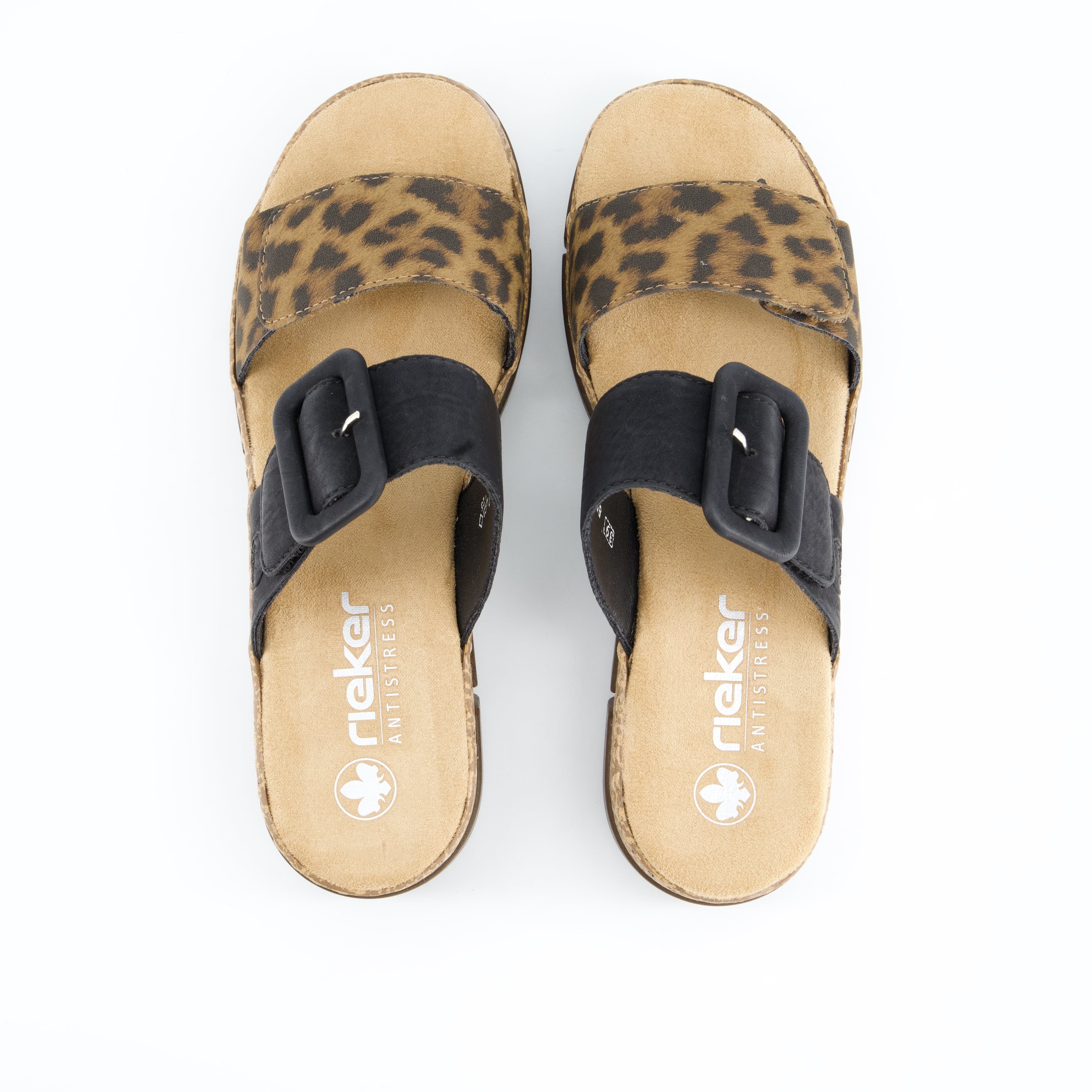 RIEKER Damenschuhe - Pantoffel Pantoffel