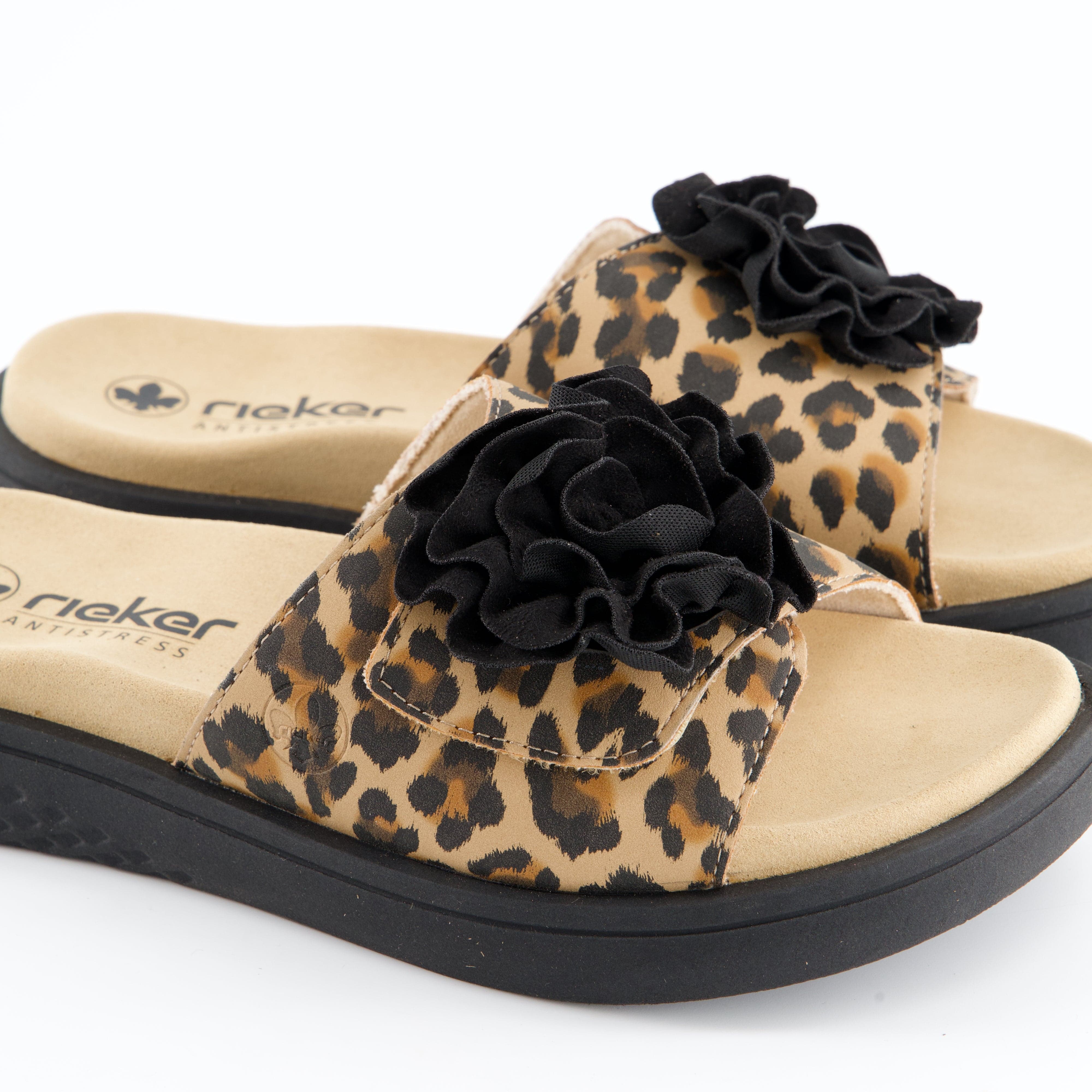 RIEKER Damenschuhe - Pantoffel Pantoffel