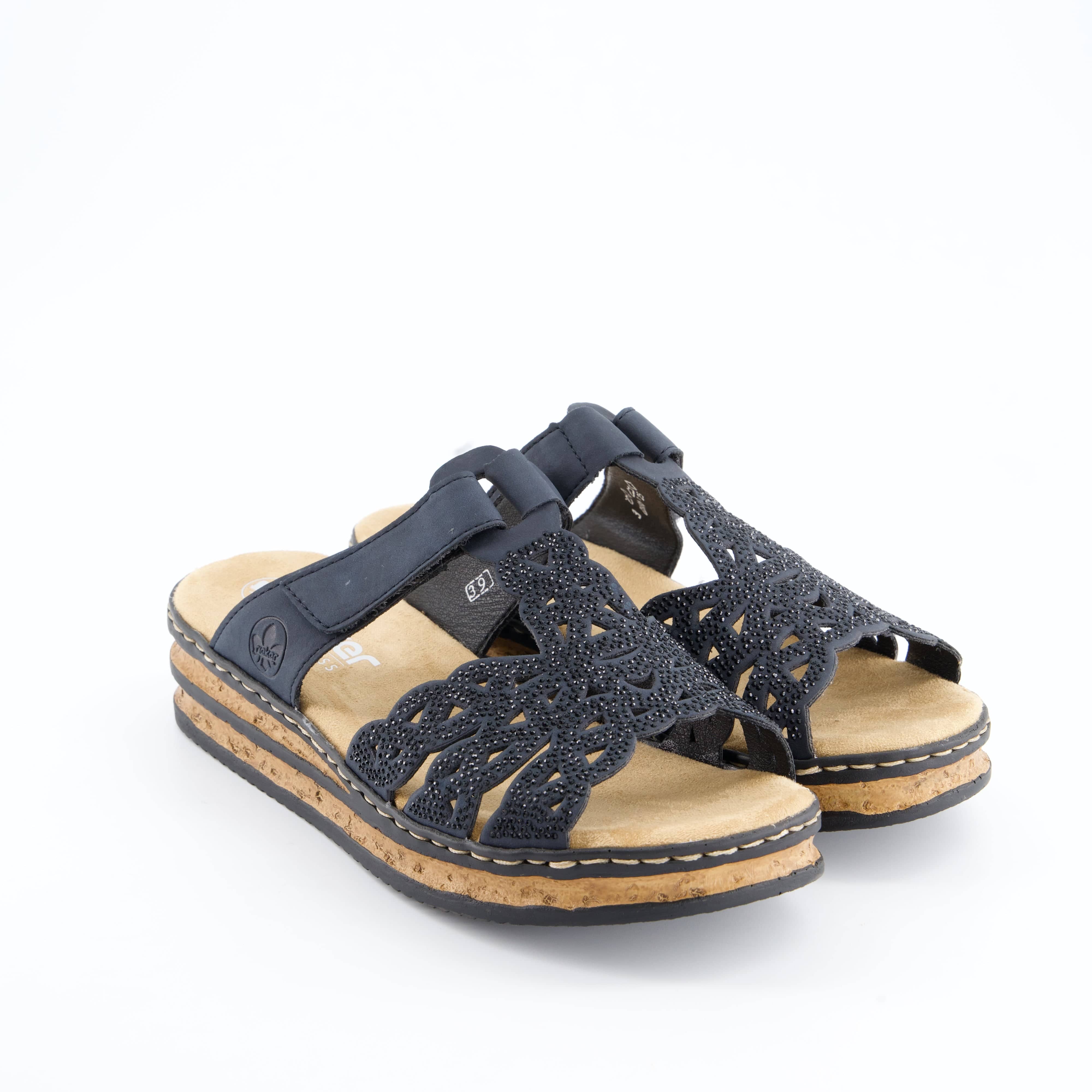 RIEKER Damenschuhe - Pantoffel Pantoffel