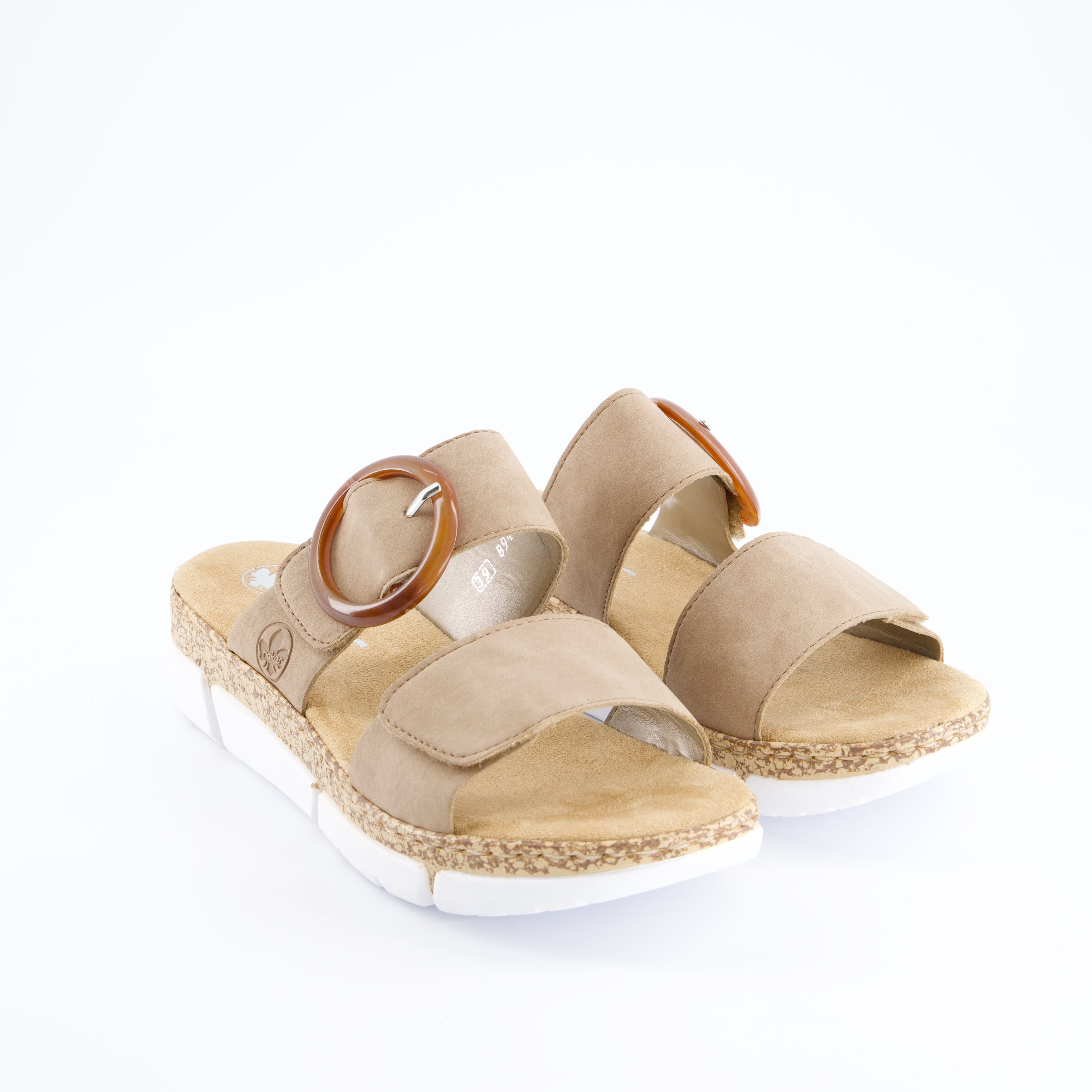 RIEKER Damenschuhe - Pantoffel, Pantoffel