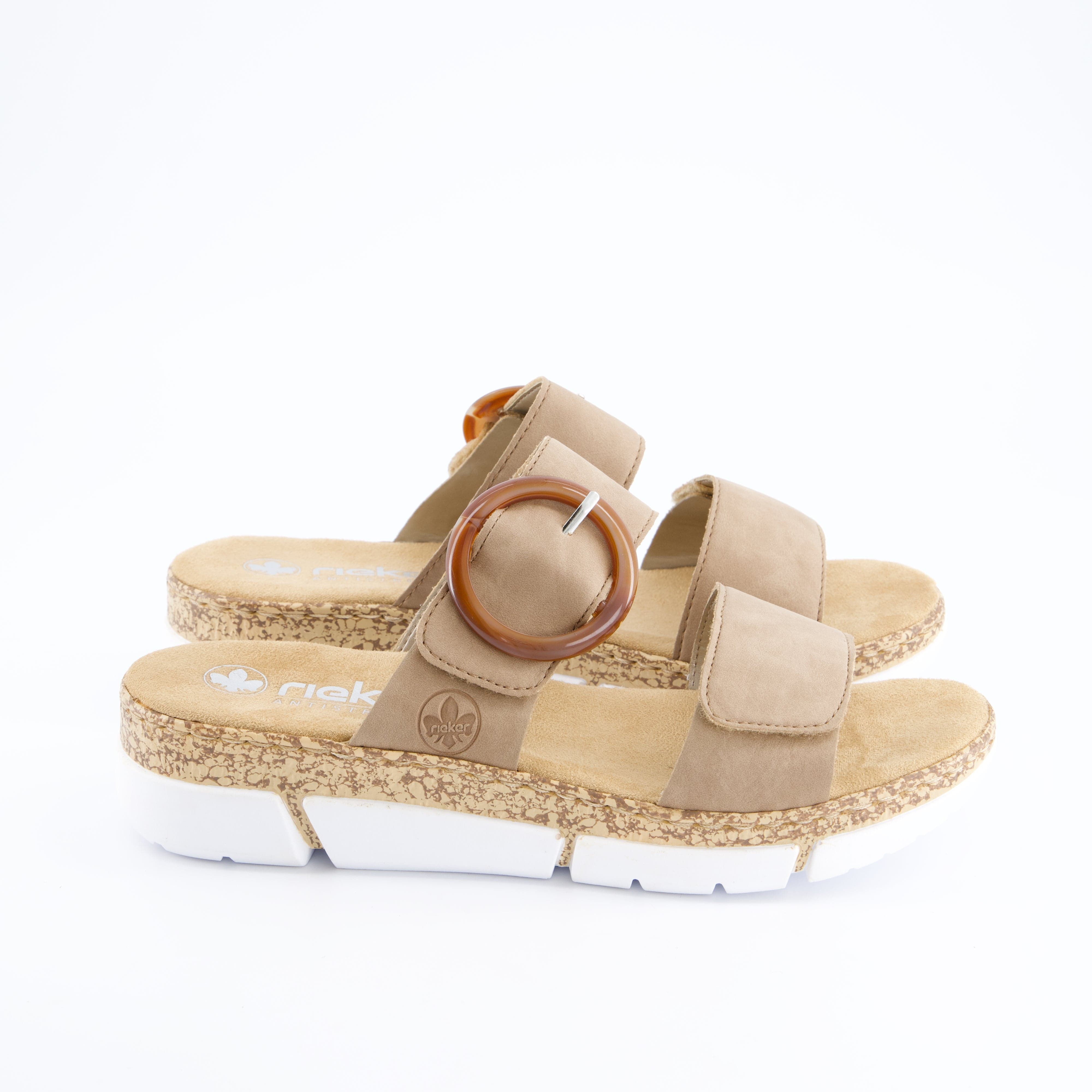 RIEKER Damenschuhe - Pantoffel, Pantoffel