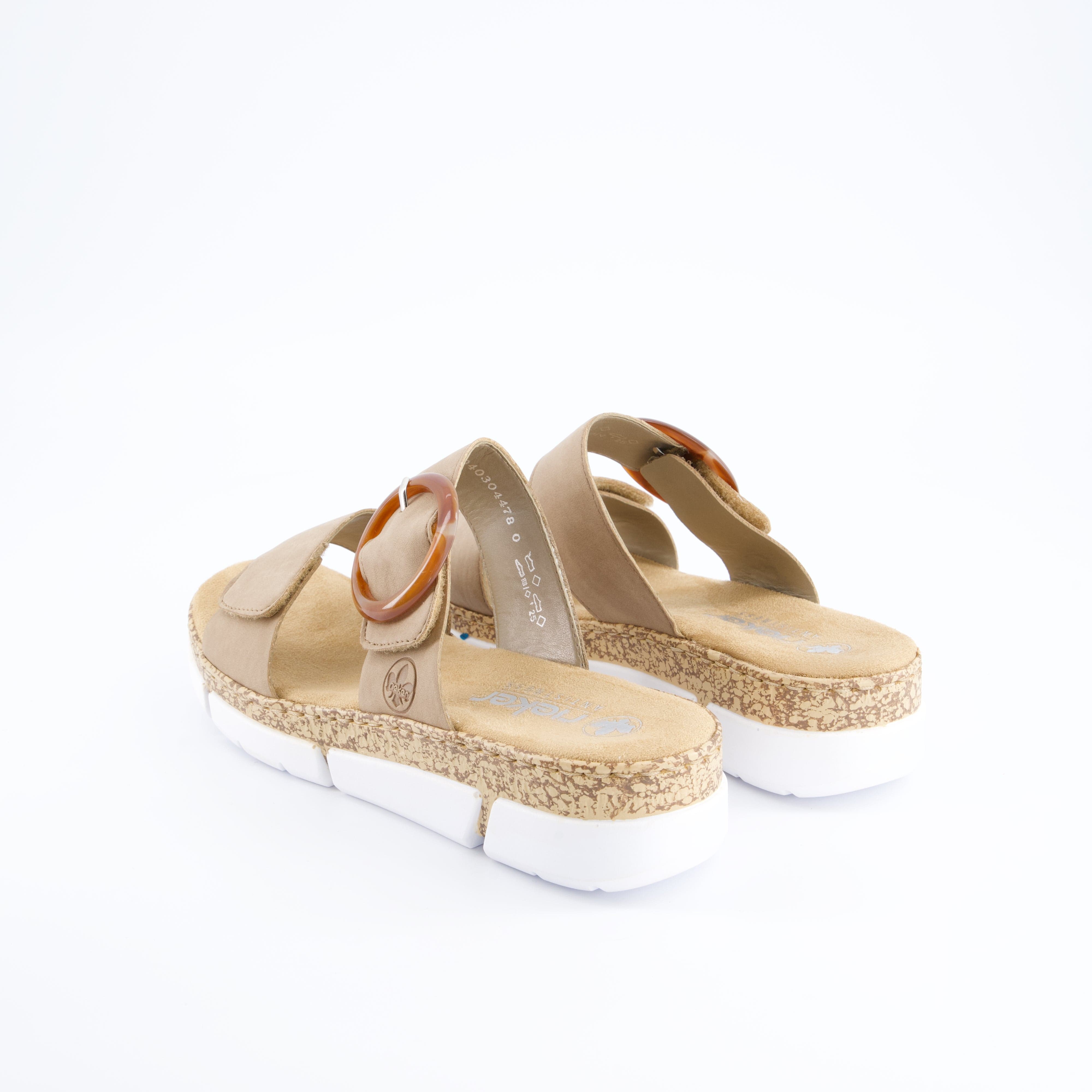 RIEKER Damenschuhe - Pantoffel, Pantoffel