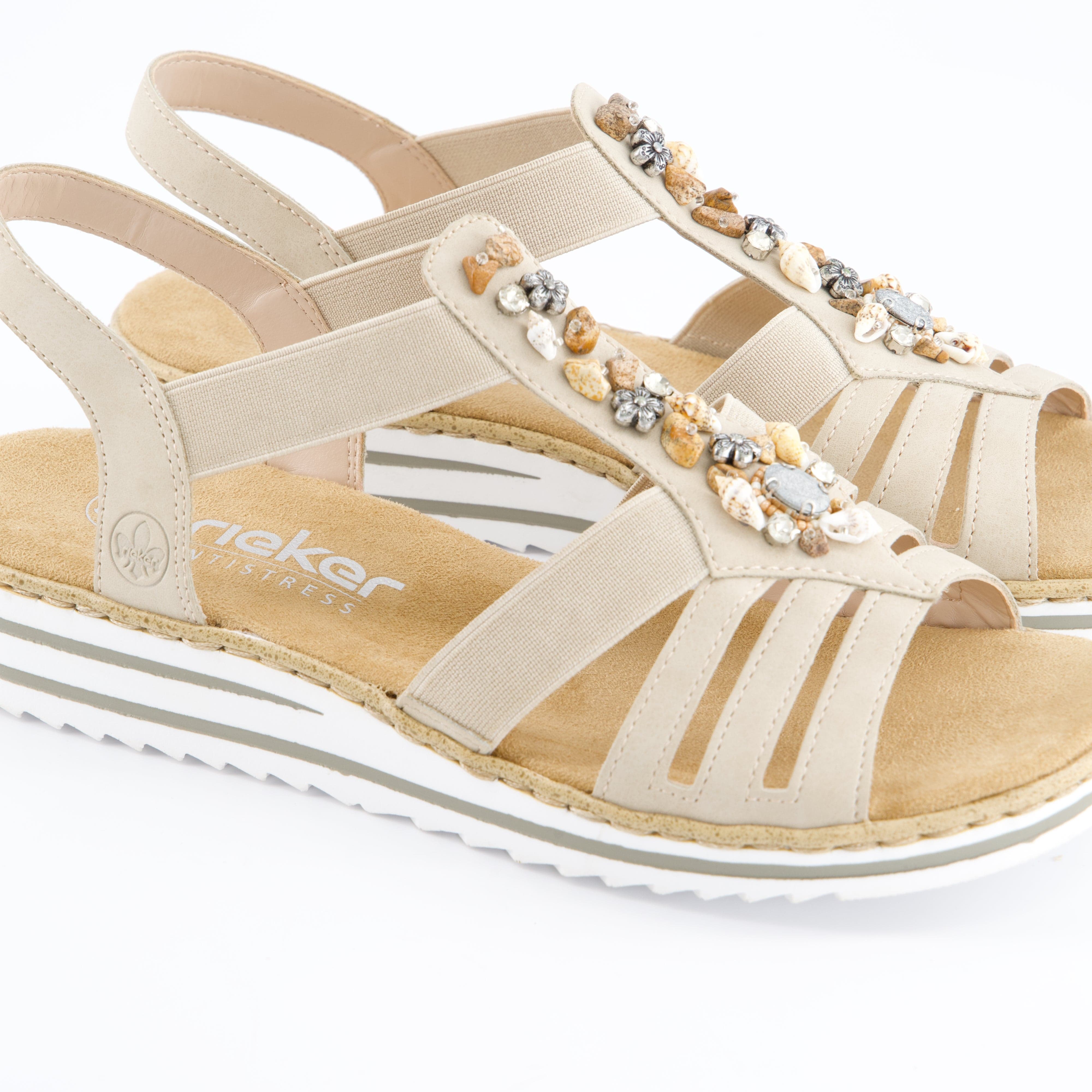 RIEKER Damenschuhe - Sandalen, Sandalen