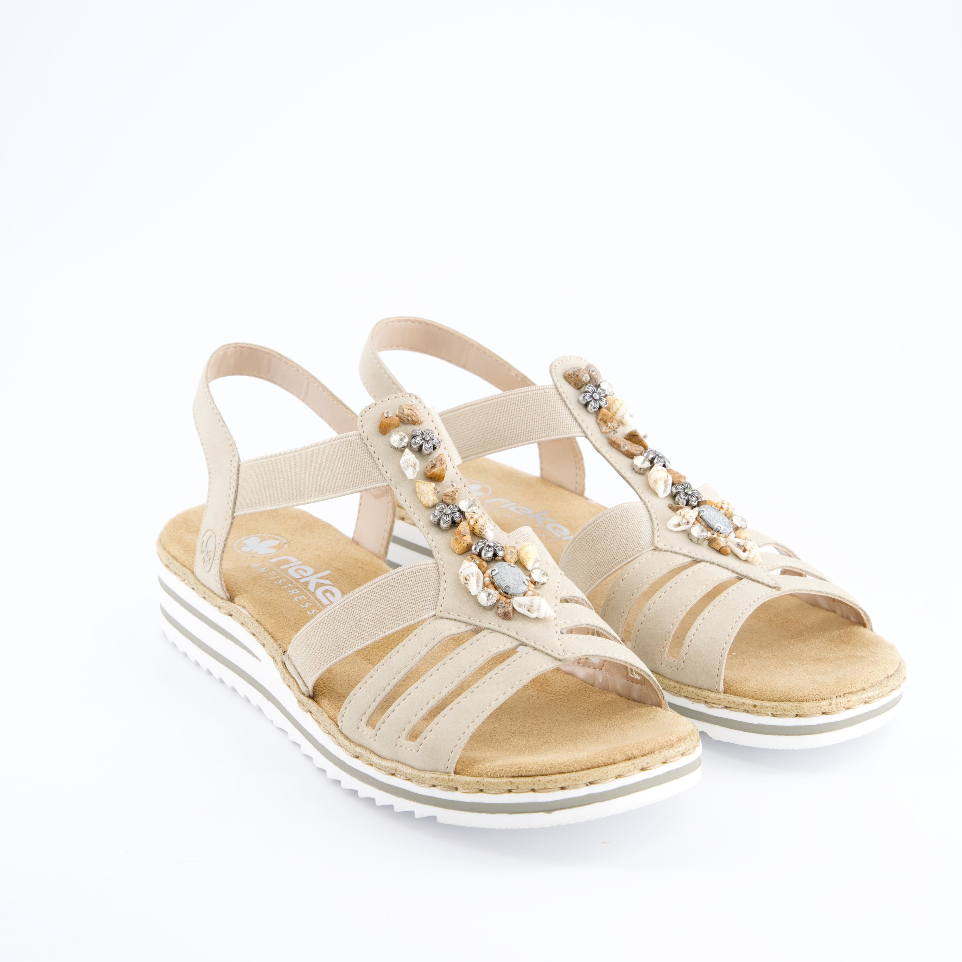 RIEKER Damenschuhe - Sandalen, Sandalen