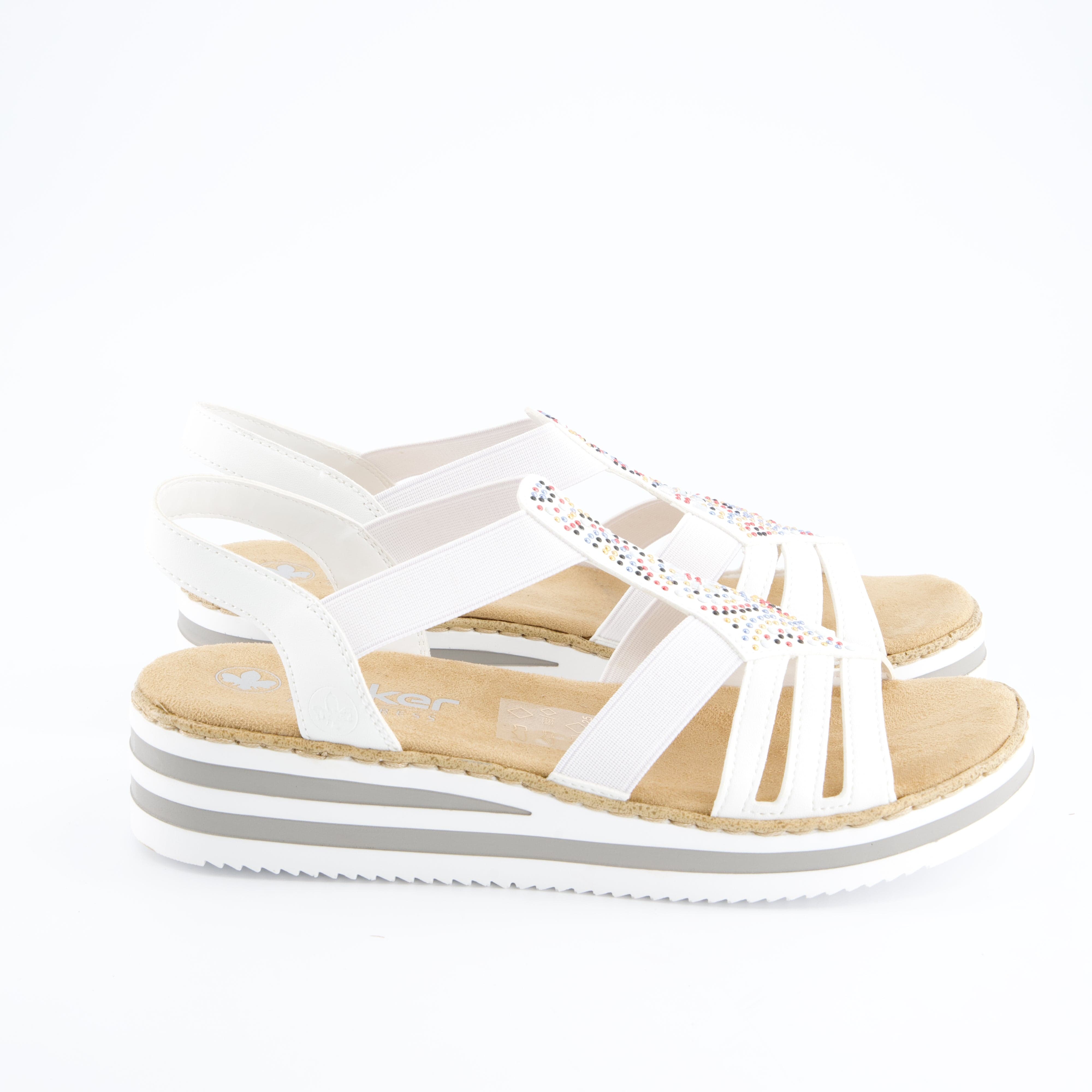 RIEKER Damenschuhe - Sandalen, Sandalen