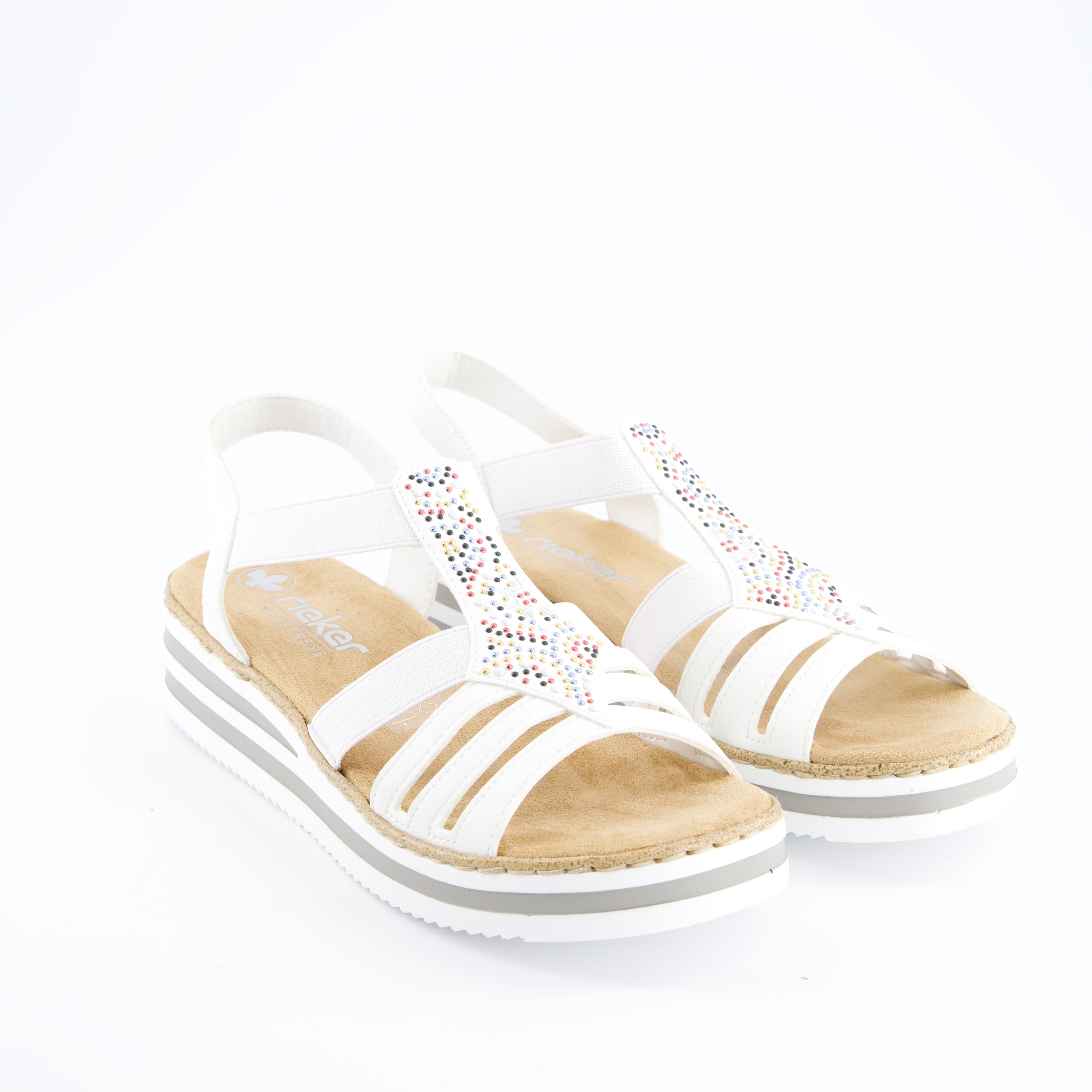 RIEKER Damenschuhe - Sandalen, Sandalen