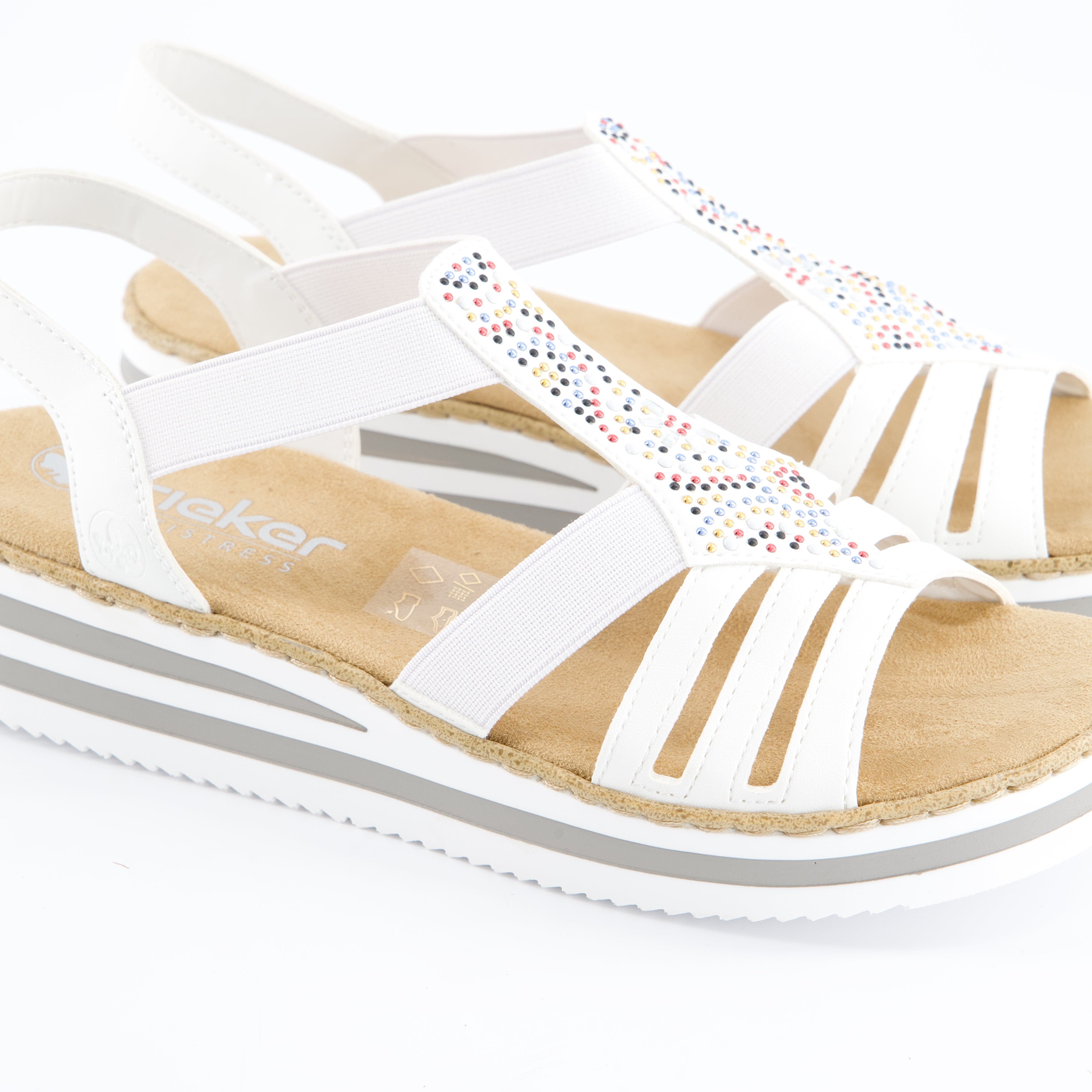 RIEKER Damenschuhe - Sandalen, Sandalen