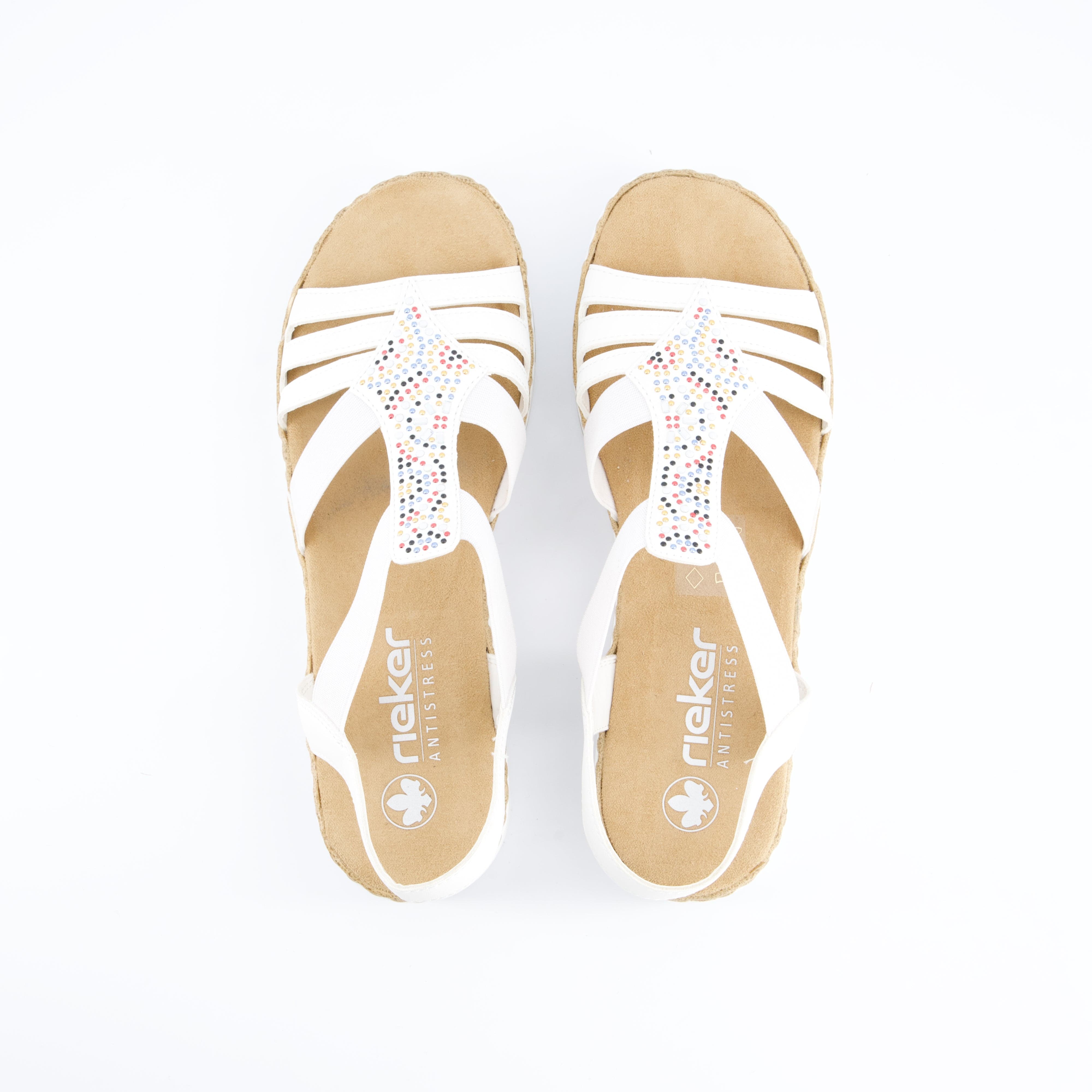 RIEKER Damenschuhe - Sandalen, Sandalen