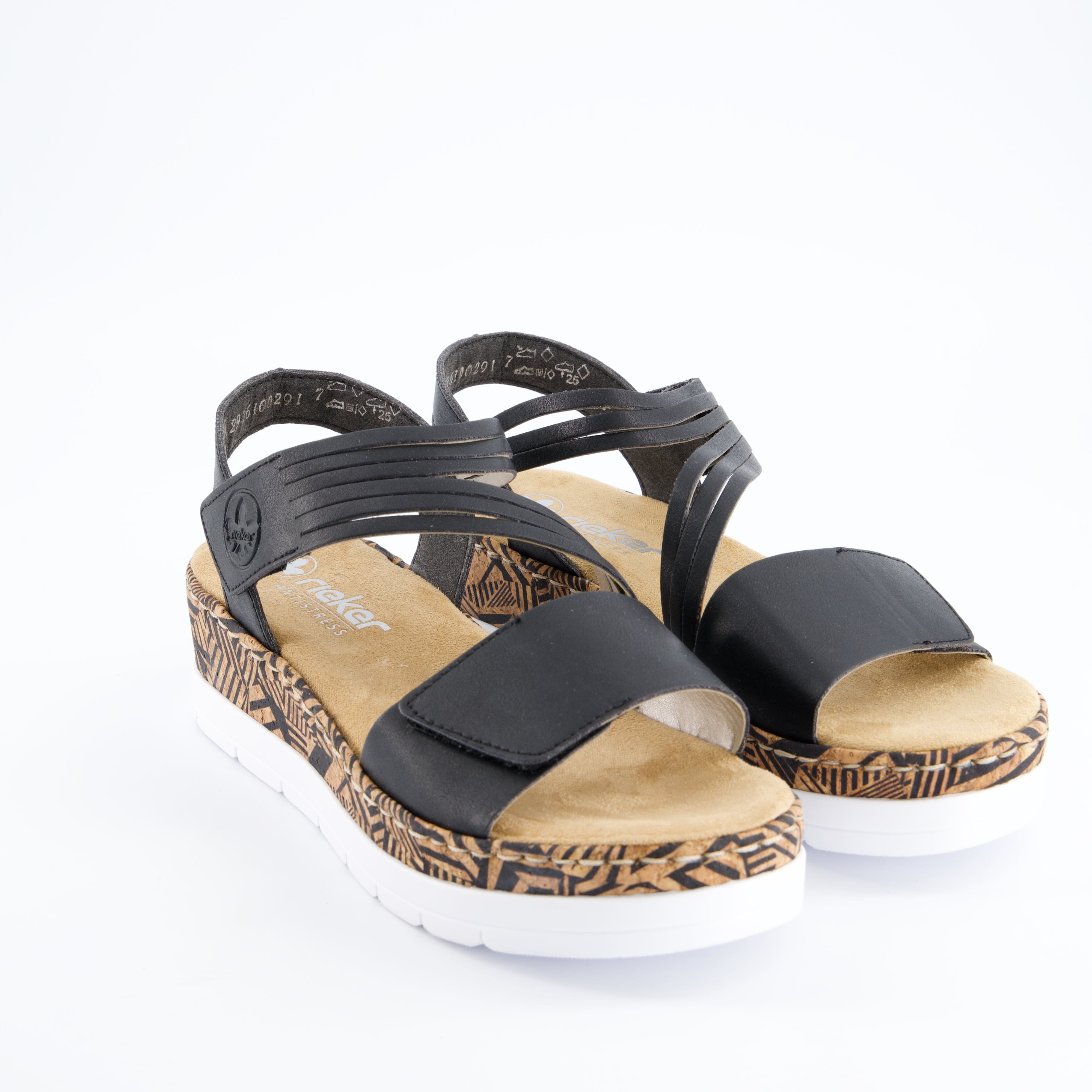 RIEKER Damenschuhe - Sandalen, Sandalen