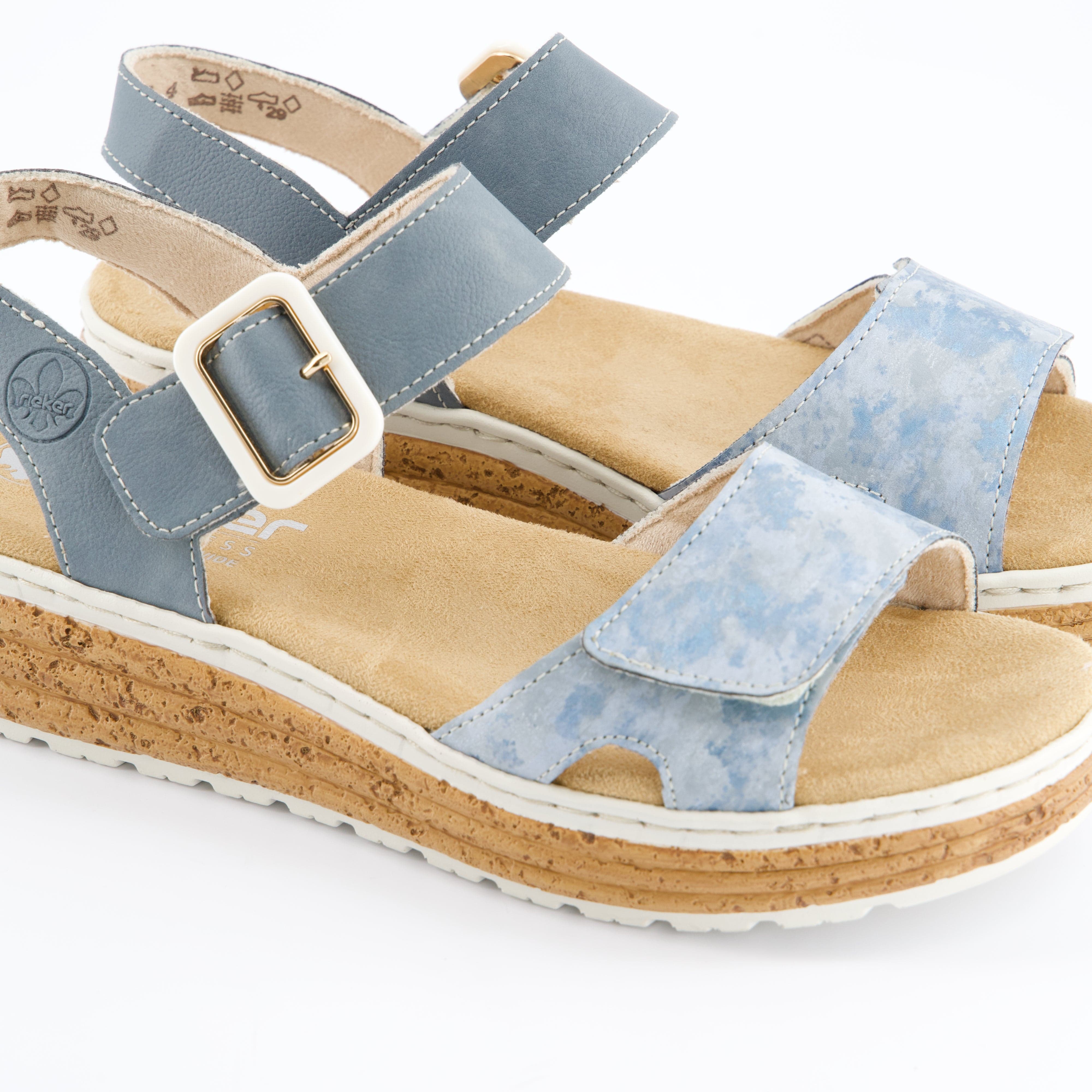 RIEKER Damenschuhe - Sandalen, Sandalen