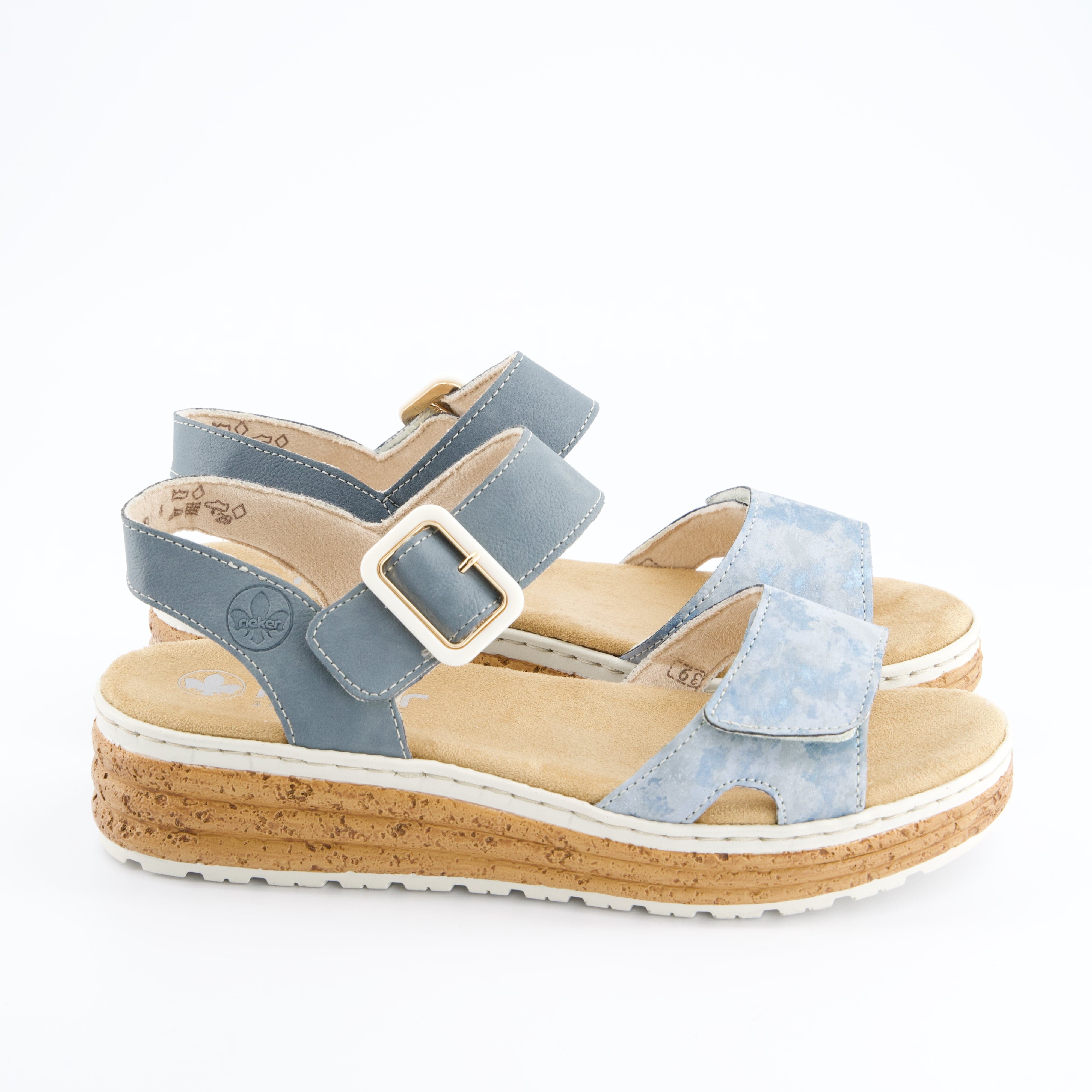 RIEKER Damenschuhe - Sandalen, Sandalen