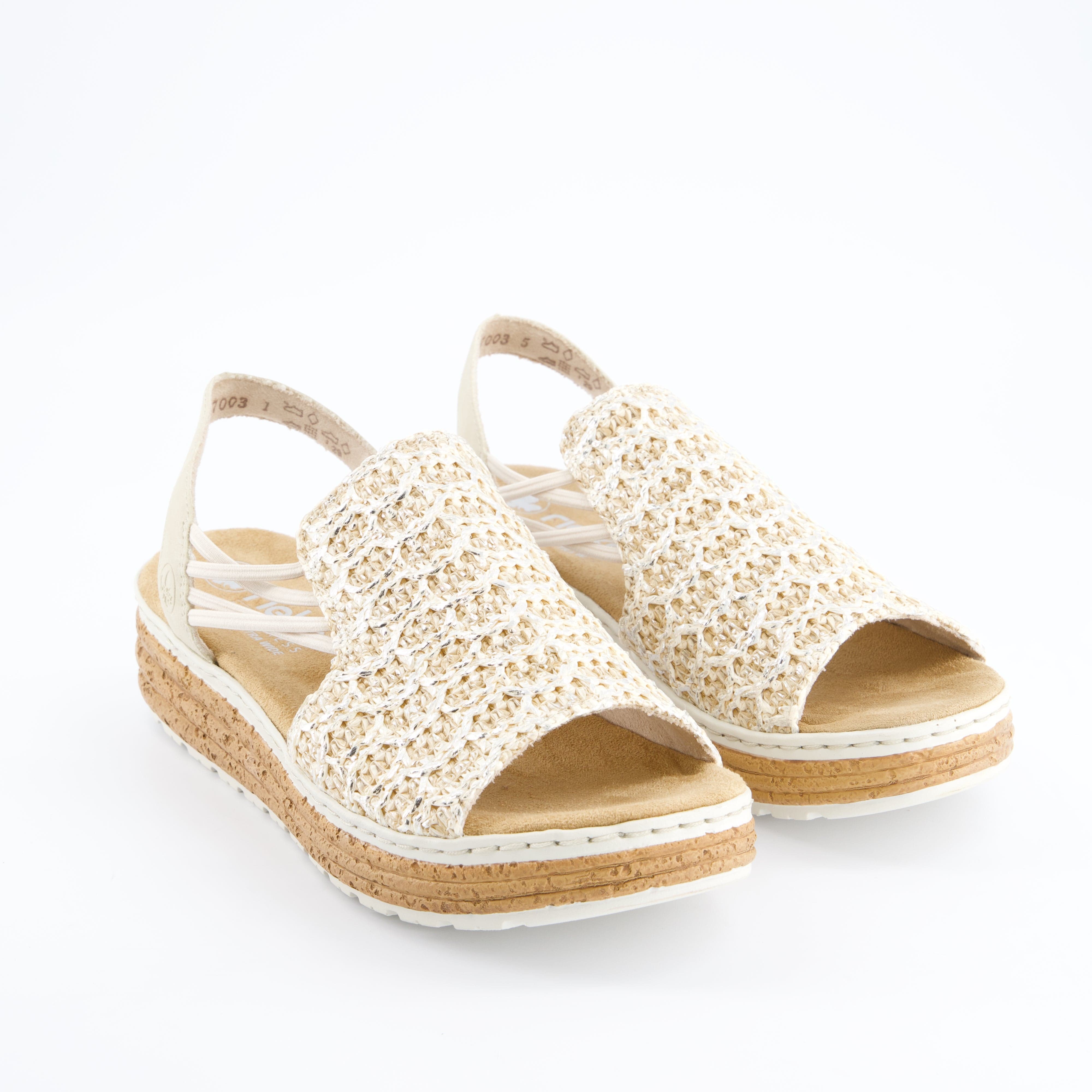 RIEKER Damenschuhe - Sandalen, Sandalen