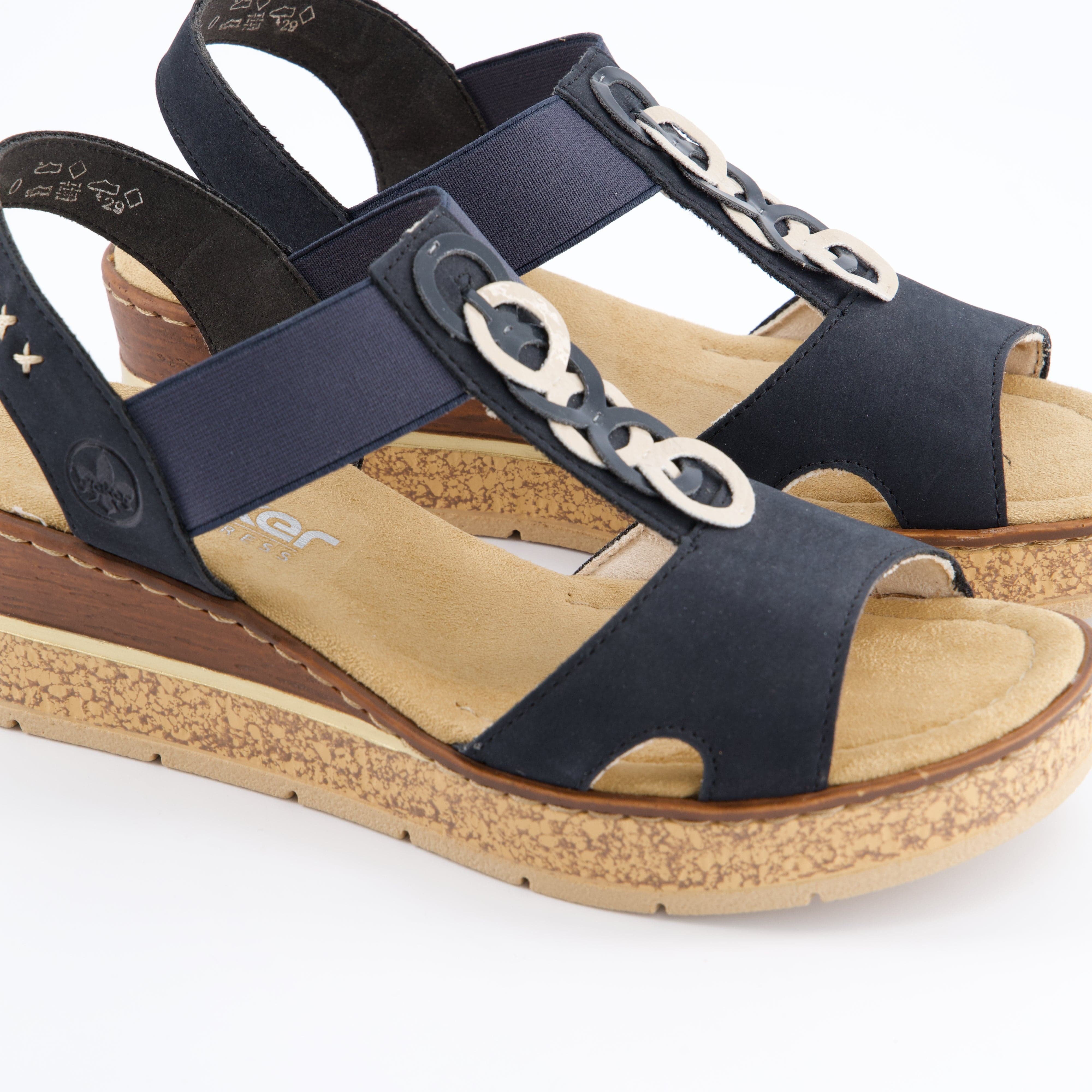 RIEKER Damenschuhe - Sandalen Sandalen