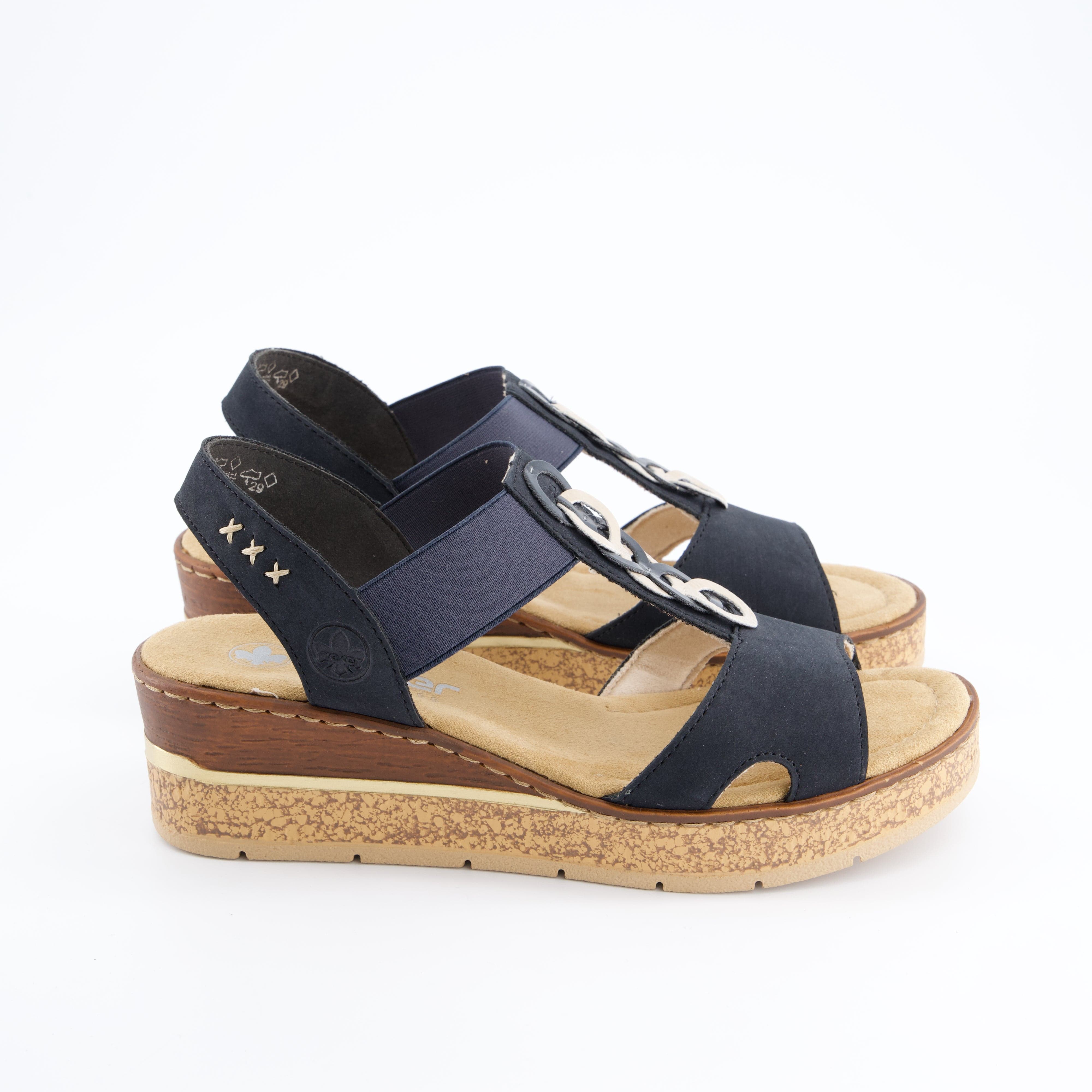 RIEKER Damenschuhe - Sandalen Sandalen