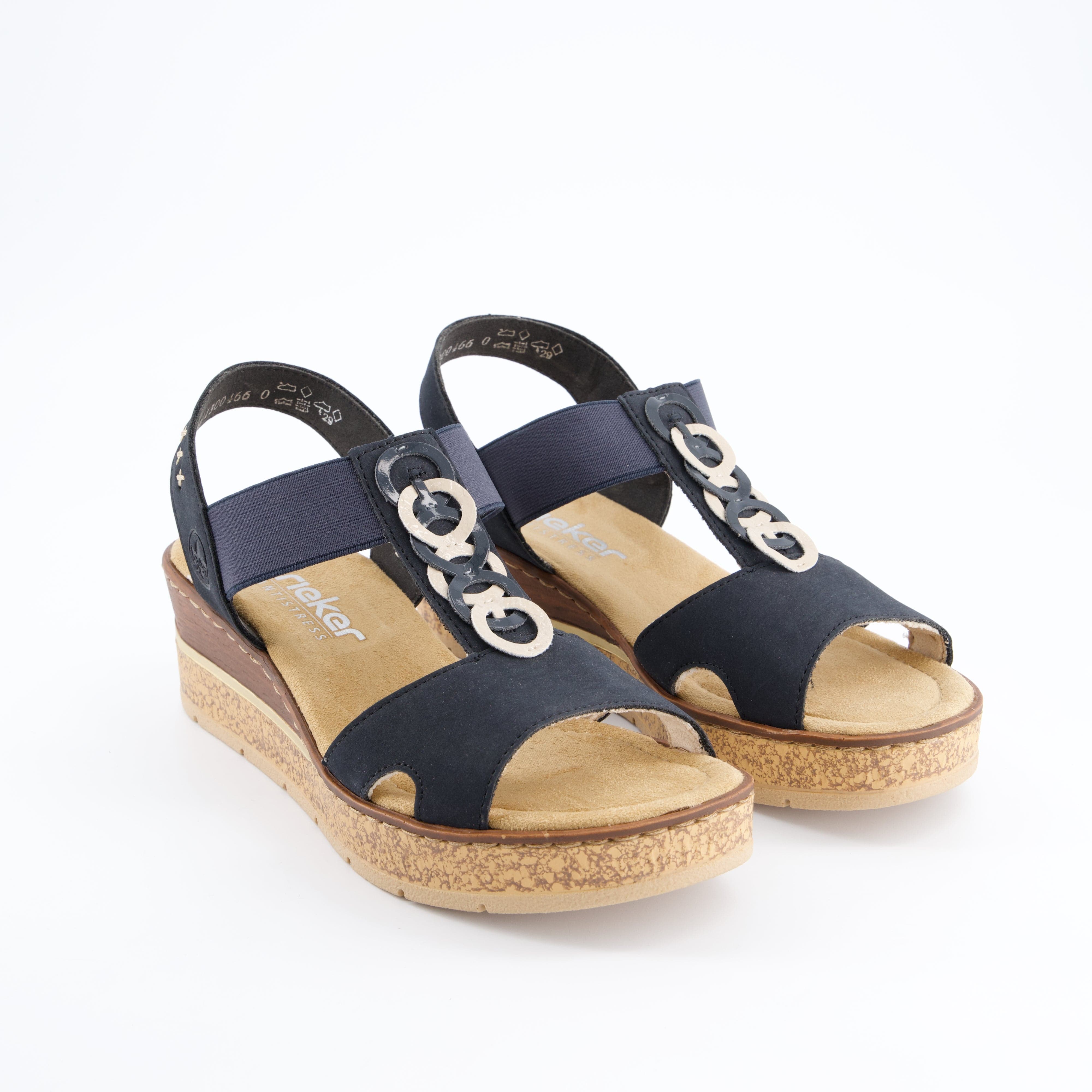 RIEKER Damenschuhe - Sandalen Sandalen