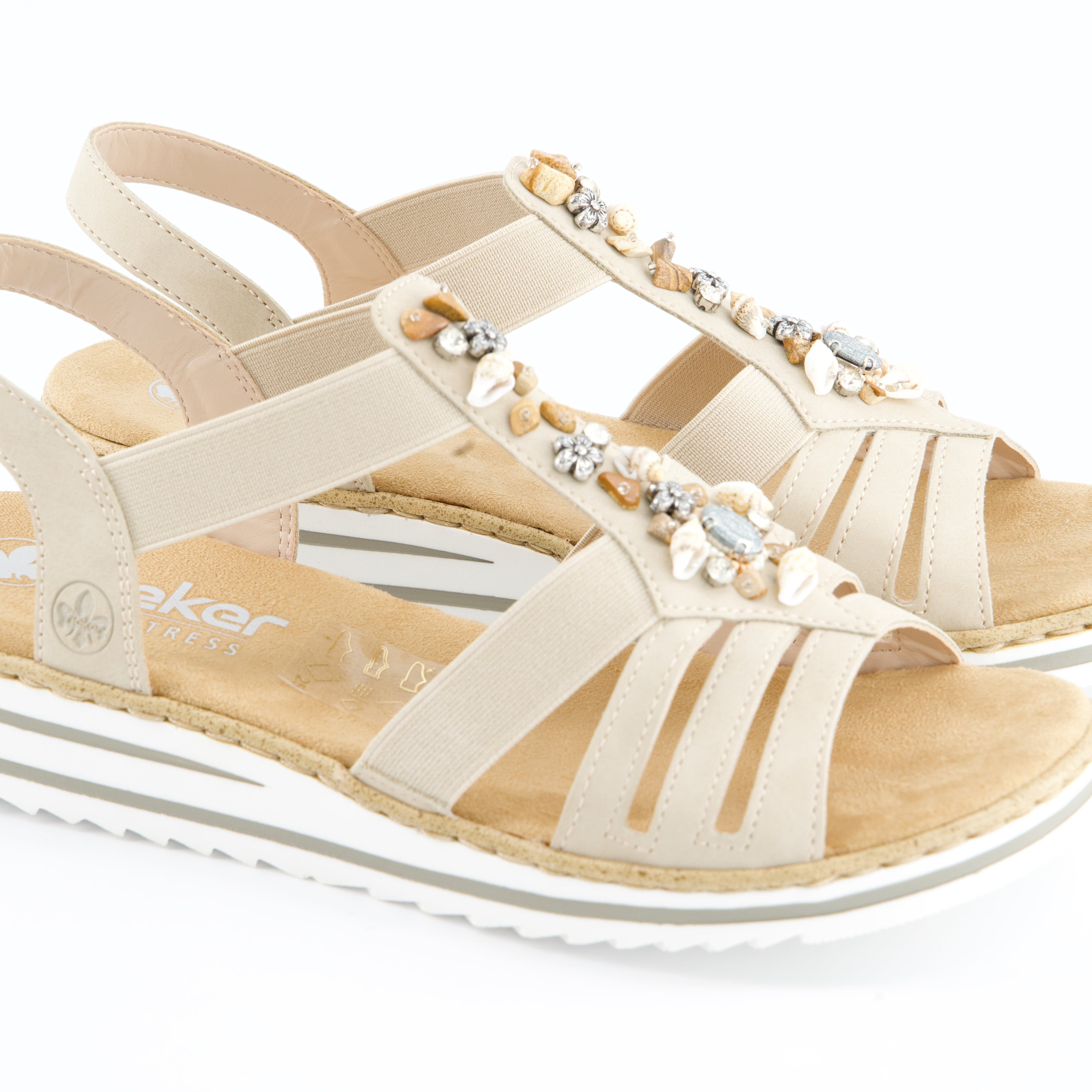 RIEKER Damenschuhe - Sandalen Sandalen