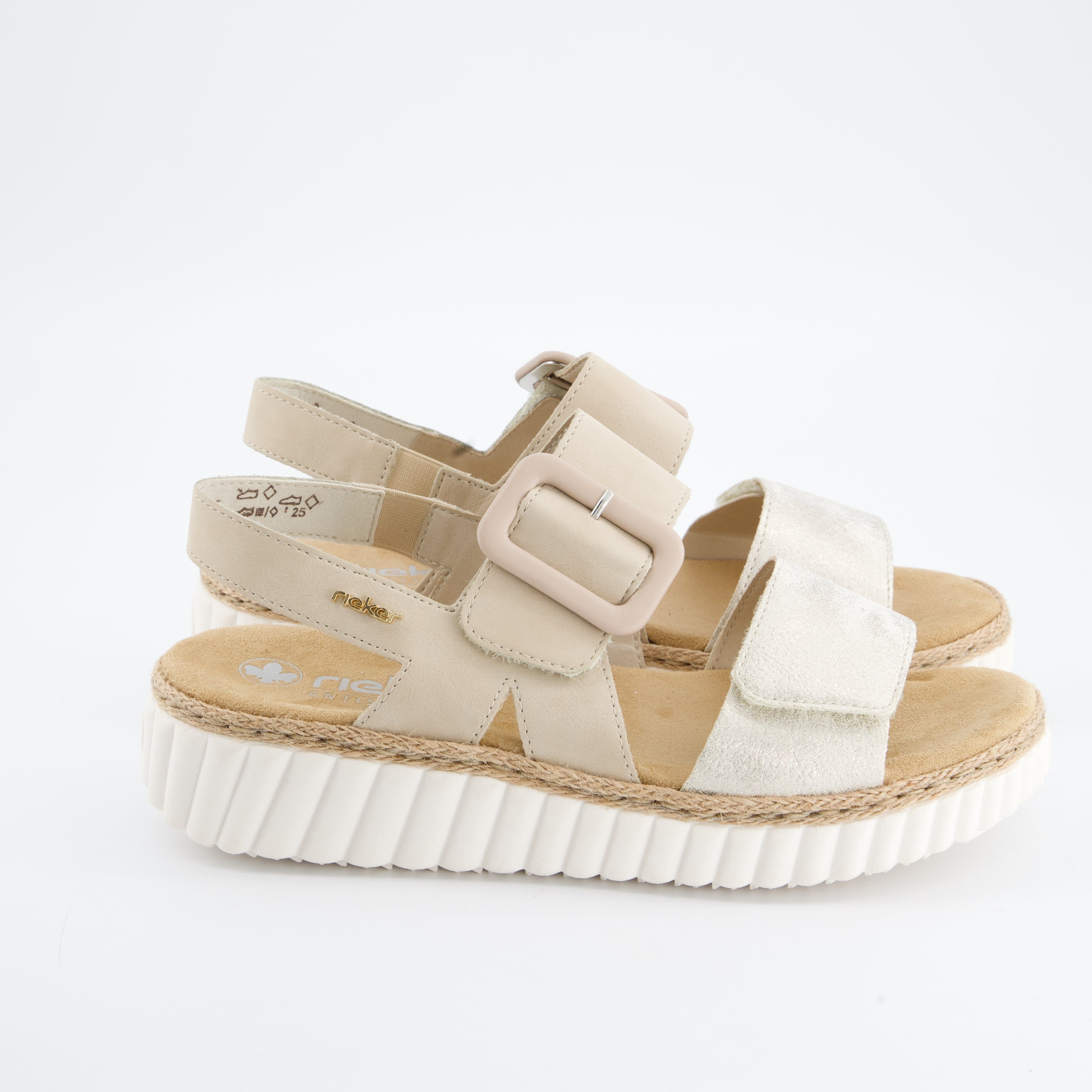 RIEKER Damenschuhe - Sandalen Sandalen