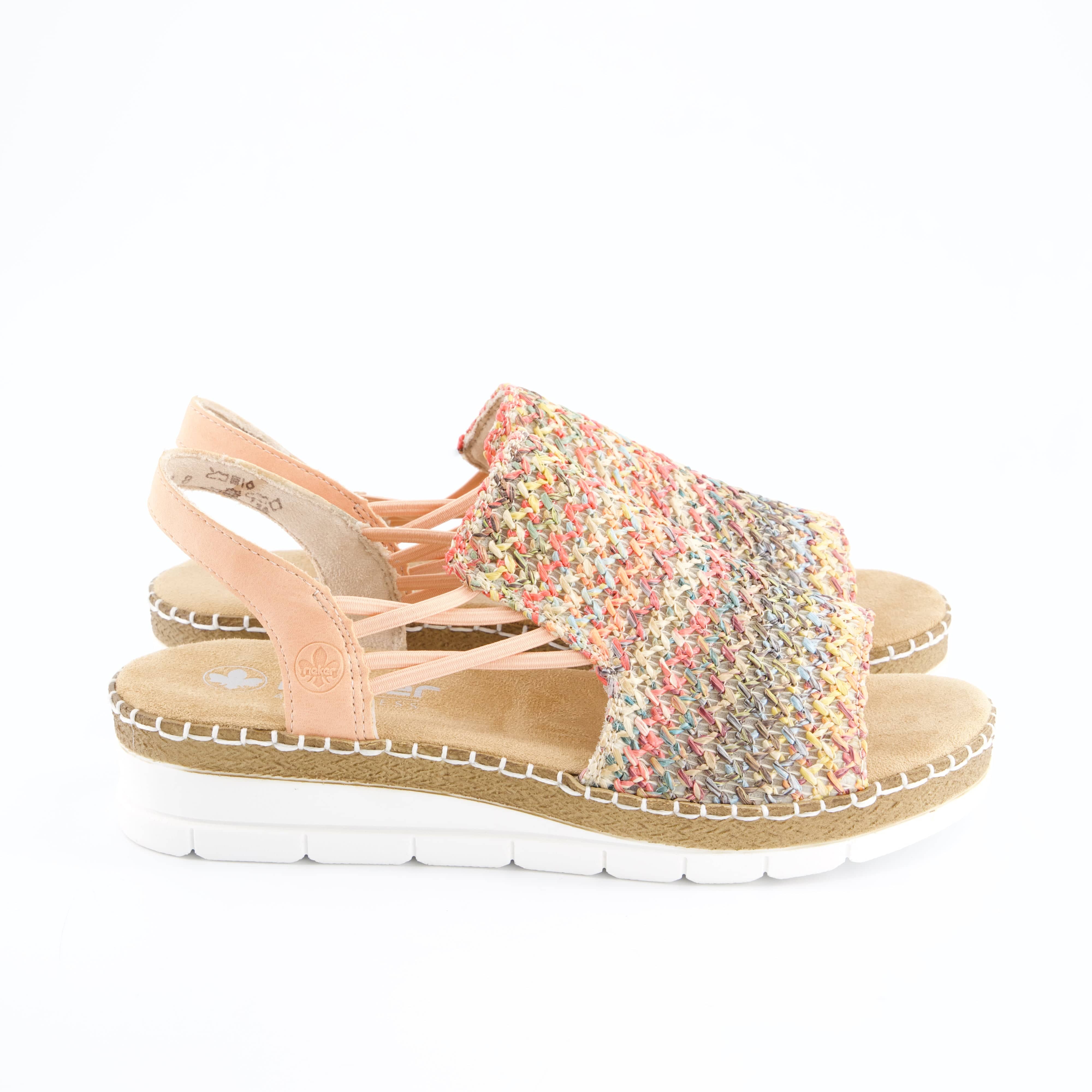 RIEKER Damenschuhe - Sandalen Sandalen