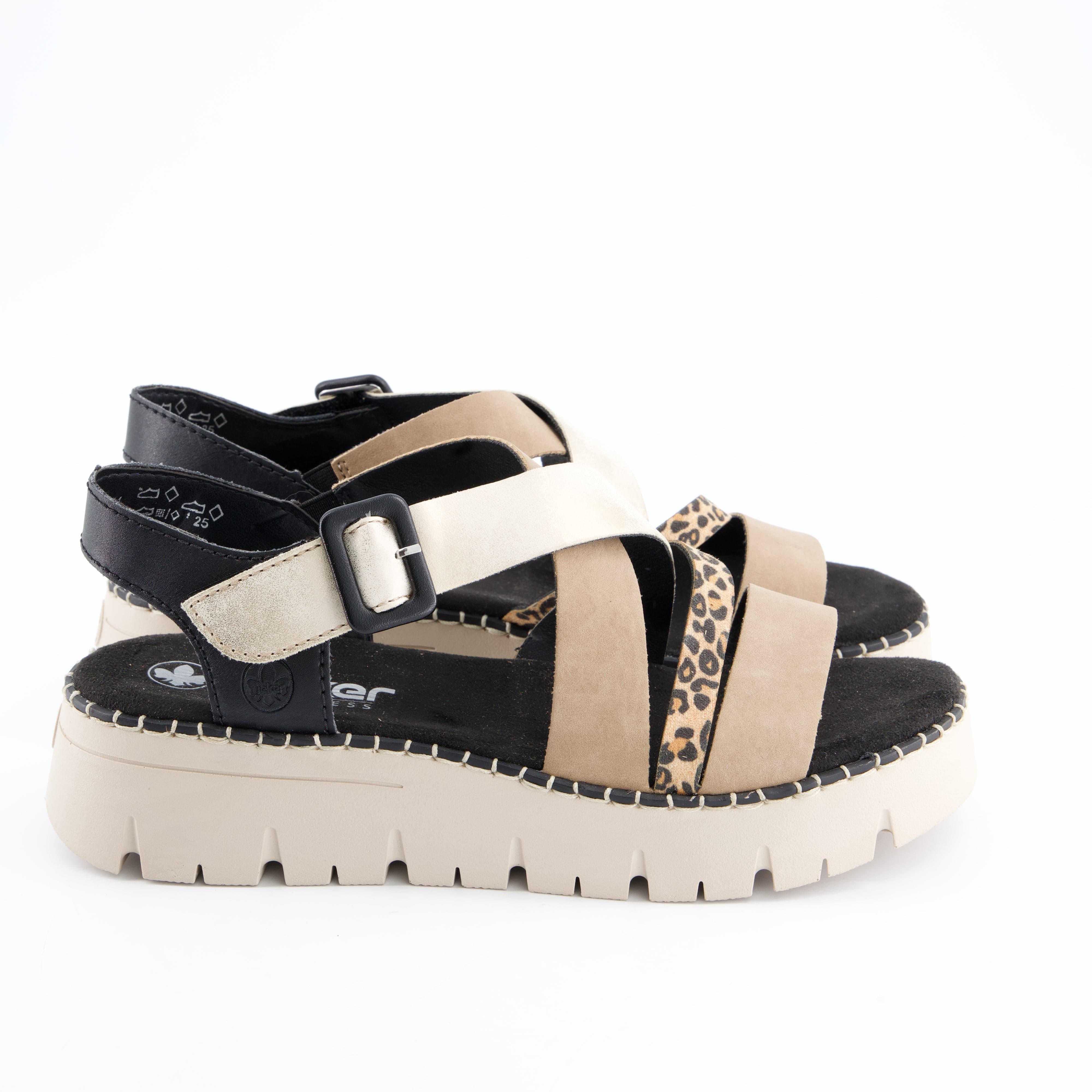 RIEKER Damenschuhe - Sandalen Sandalen