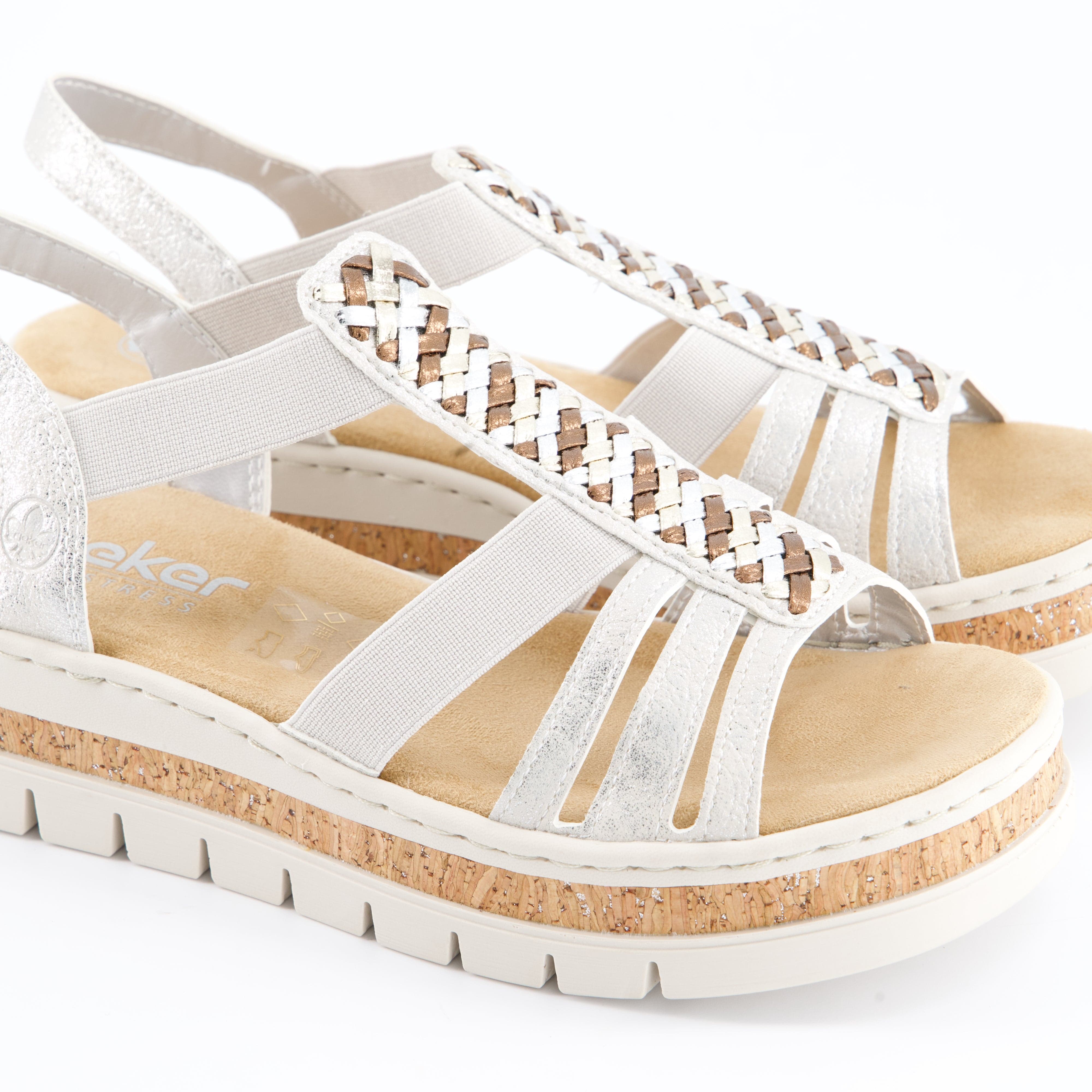 RIEKER Damenschuhe - Sandalen Sandalen