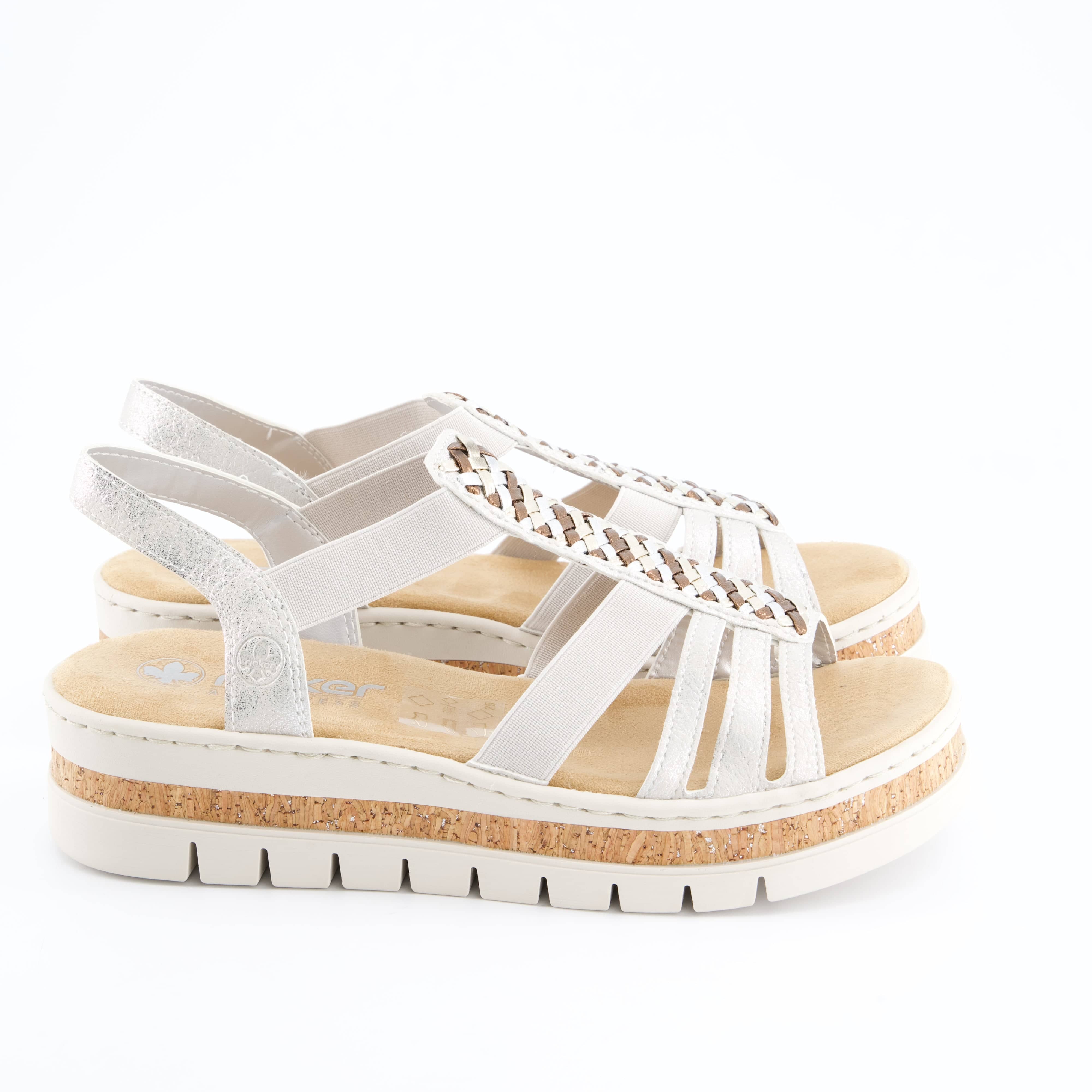 RIEKER Damenschuhe - Sandalen Sandalen