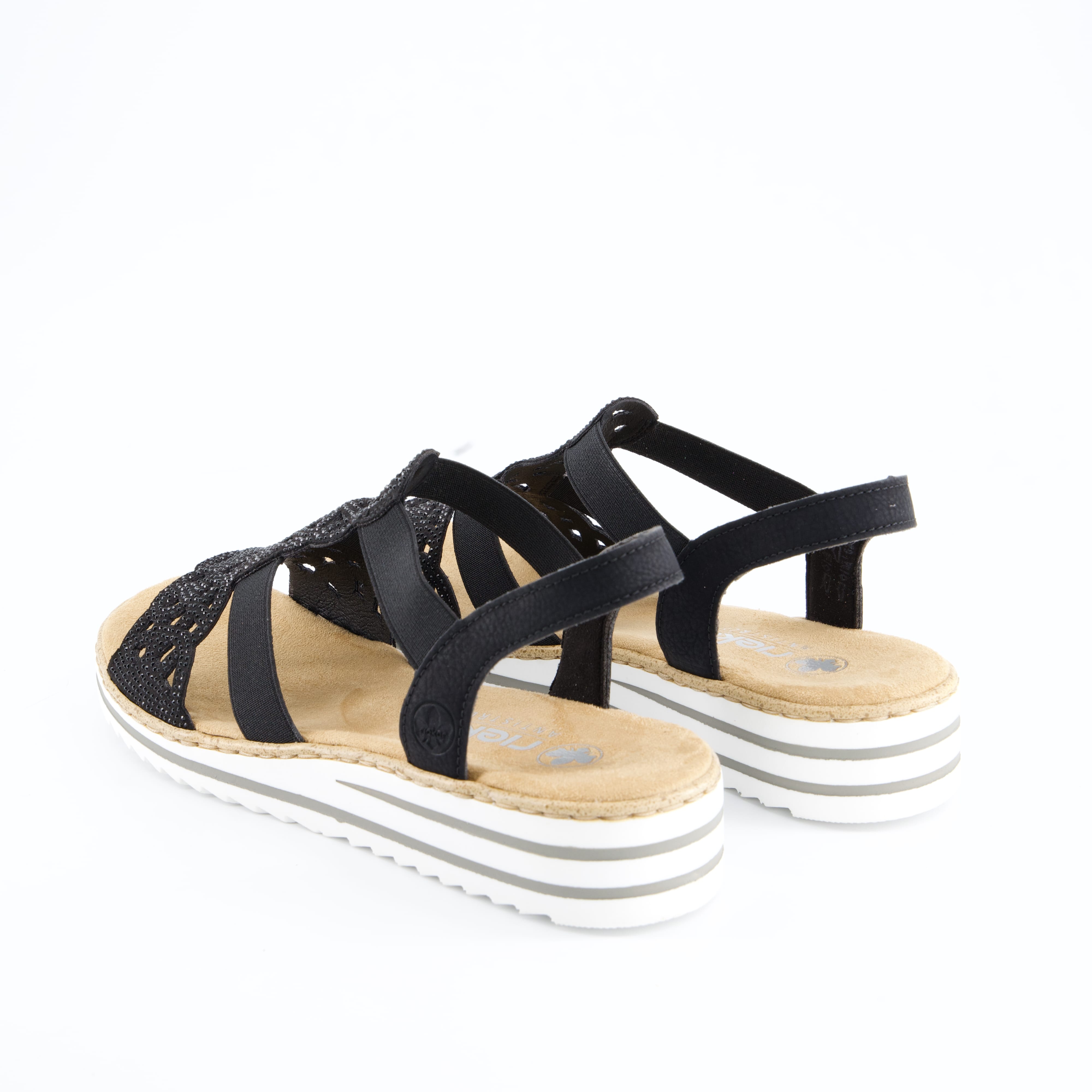 RIEKER Damenschuhe - Sandalen Sandalen