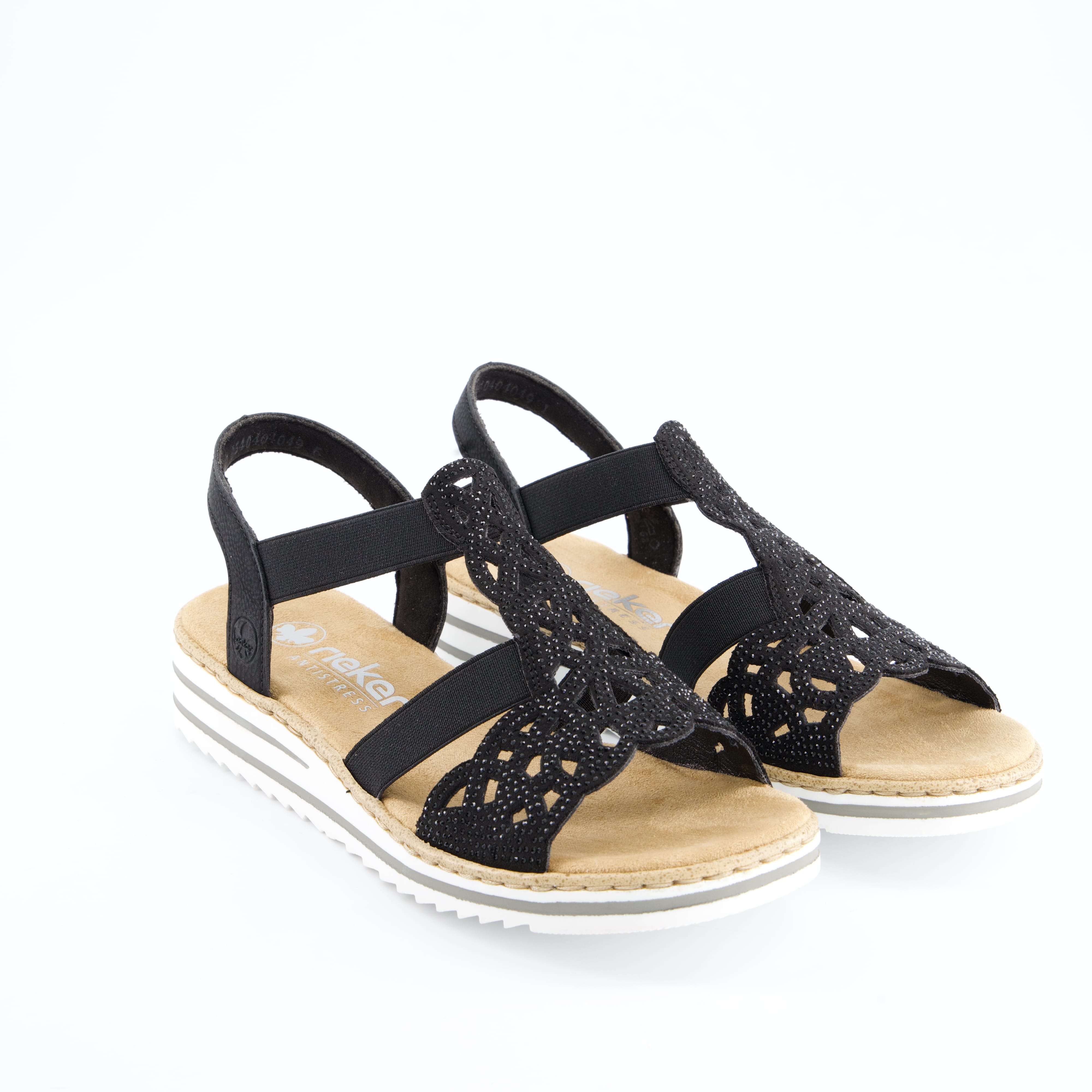 RIEKER Damenschuhe - Sandalen Sandalen