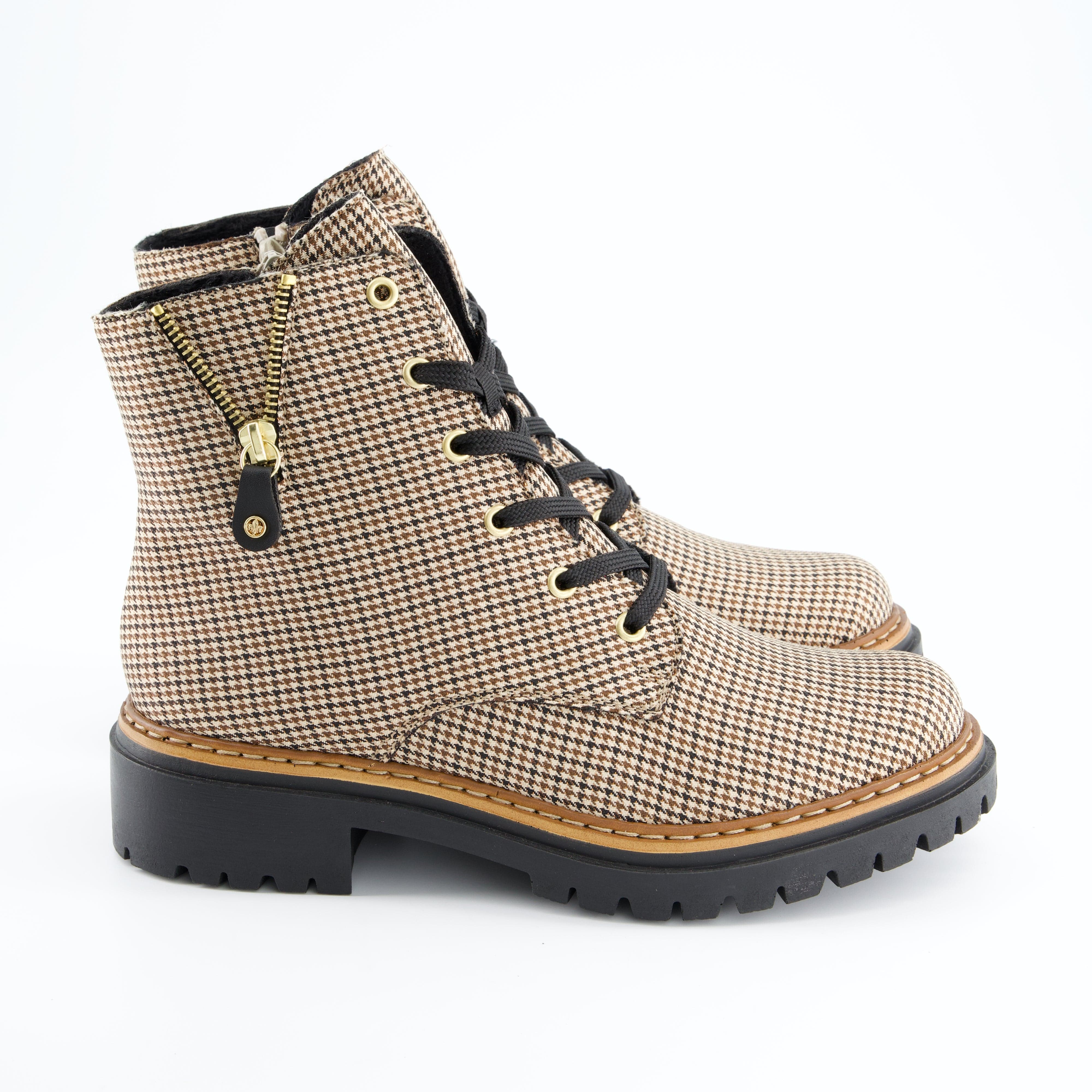 RIEKER Damenschuhe - Schnürboots Schnürboots