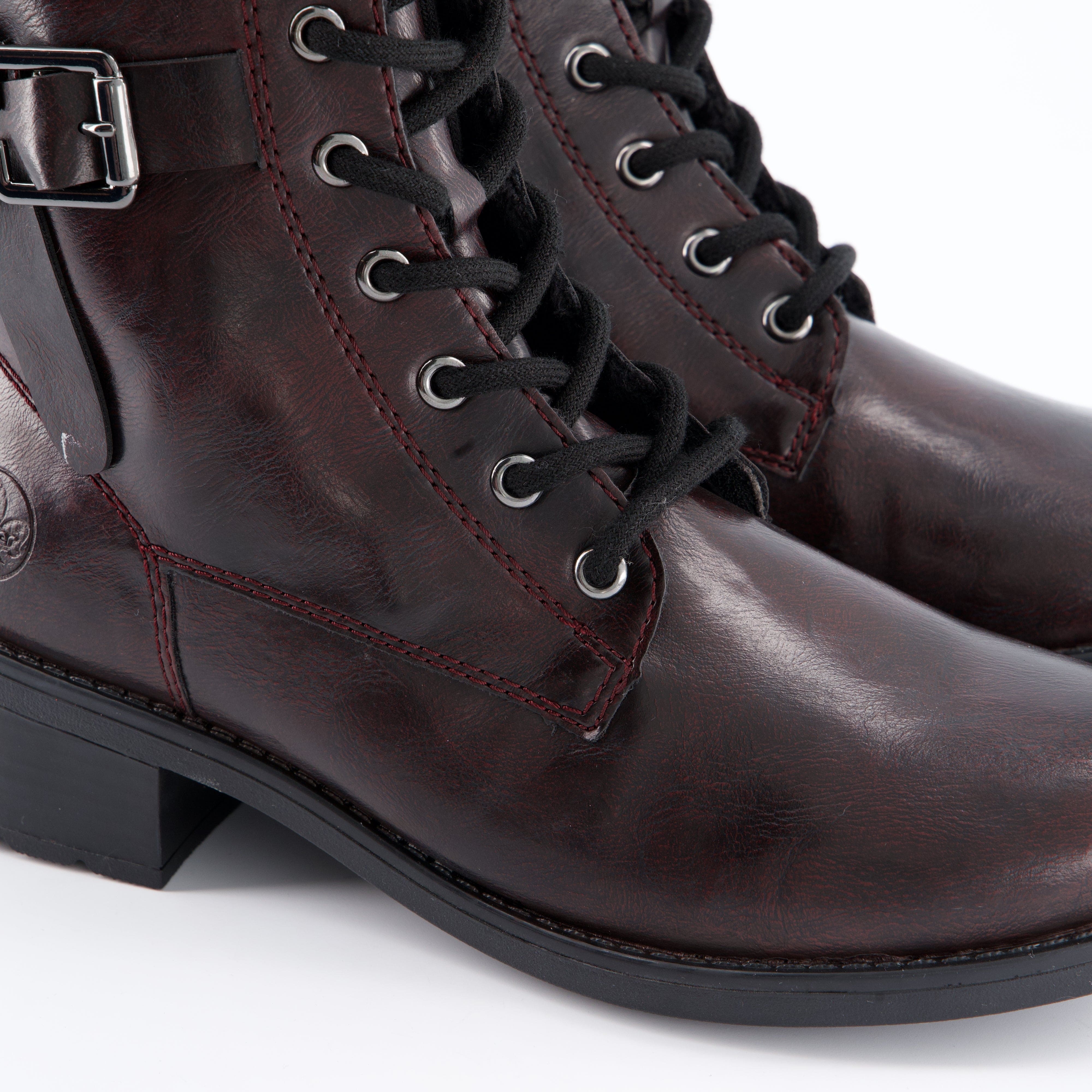 RIEKER Damenschuhe - Schnürboots Schnürboots