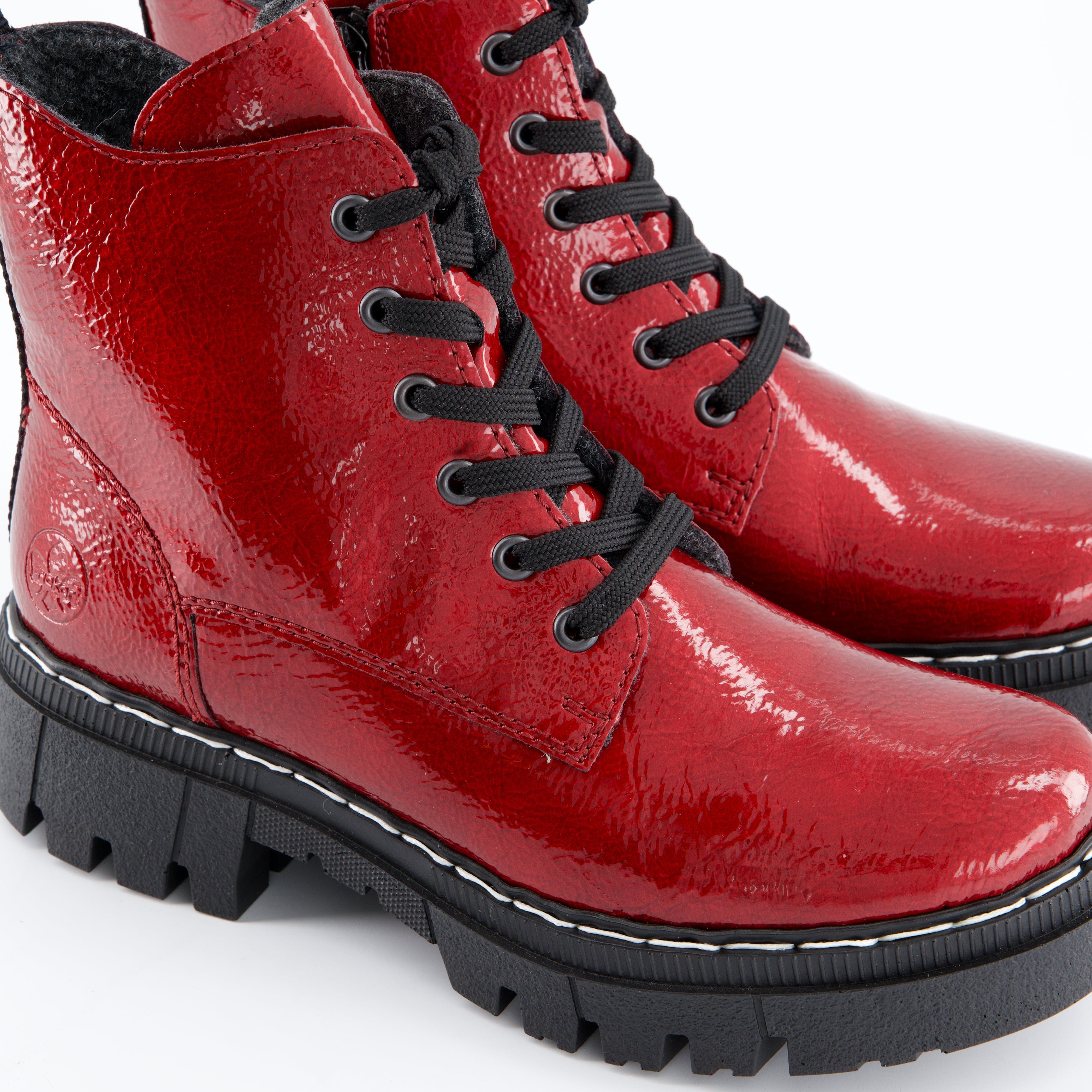 RIEKER Damenschuhe - Schnürboots Schnürboots