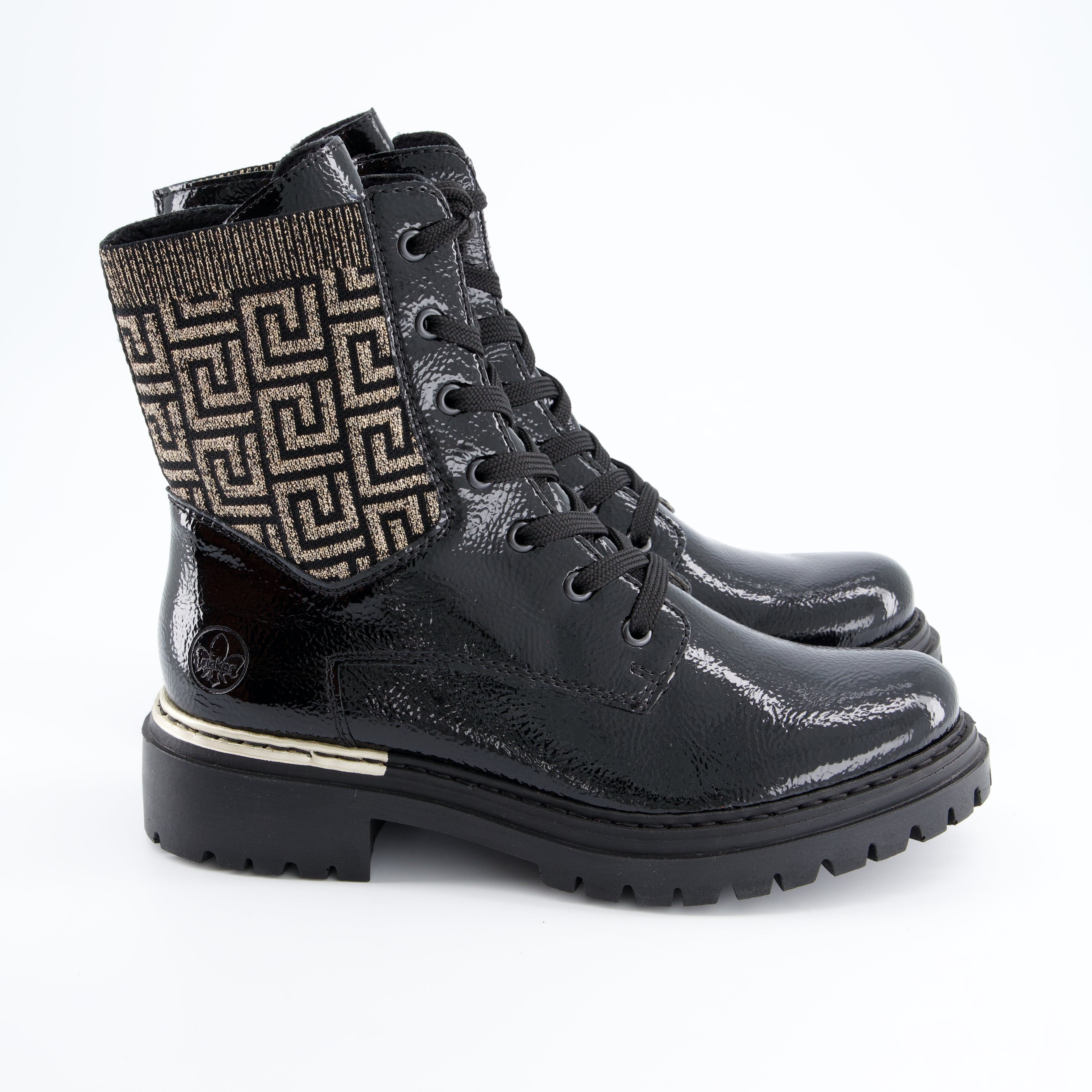 RIEKER Damenschuhe - Schnürboots Schnürboots 7260700 726