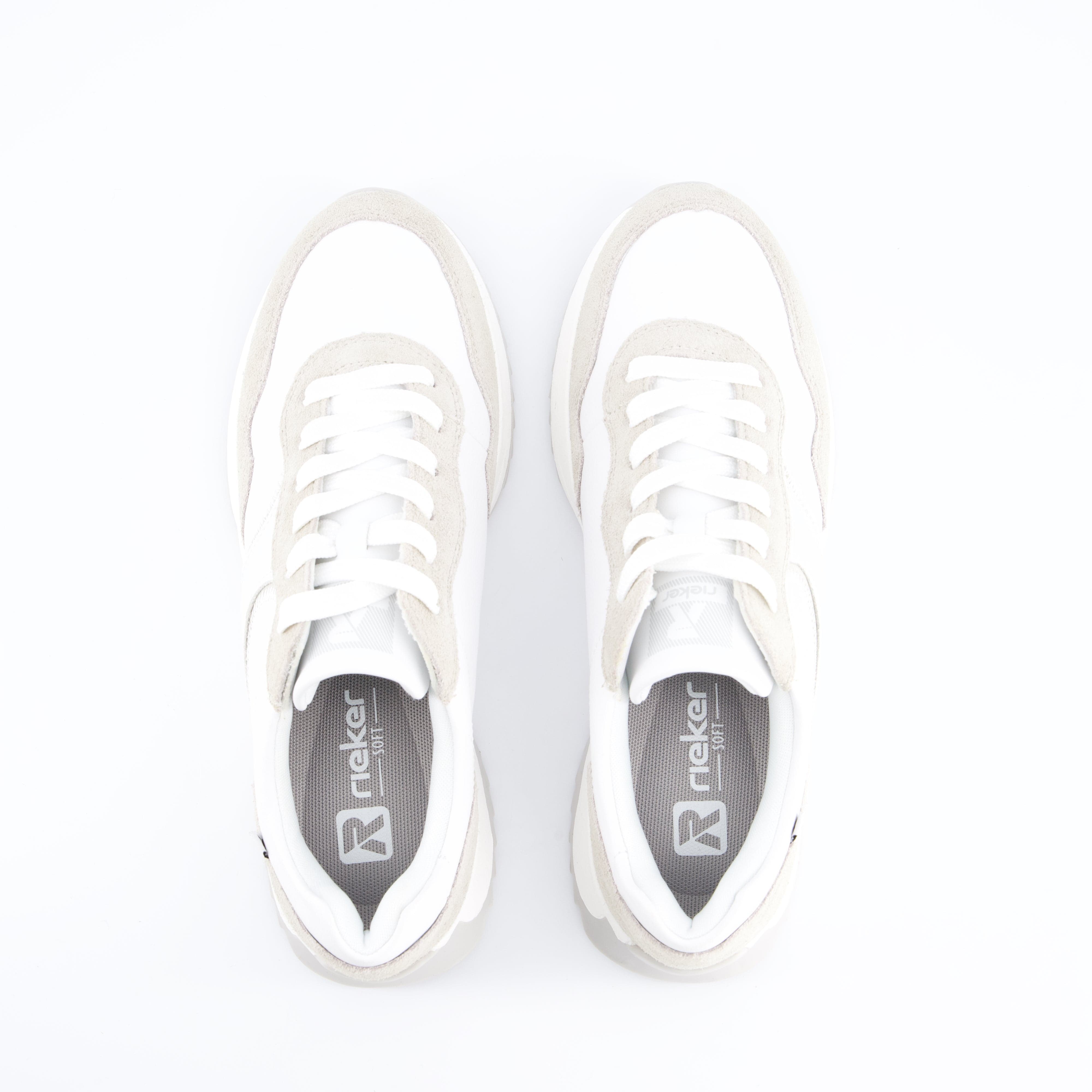 RIEKER Damenschuhe - Schnürschuhe, Schnürschuhe