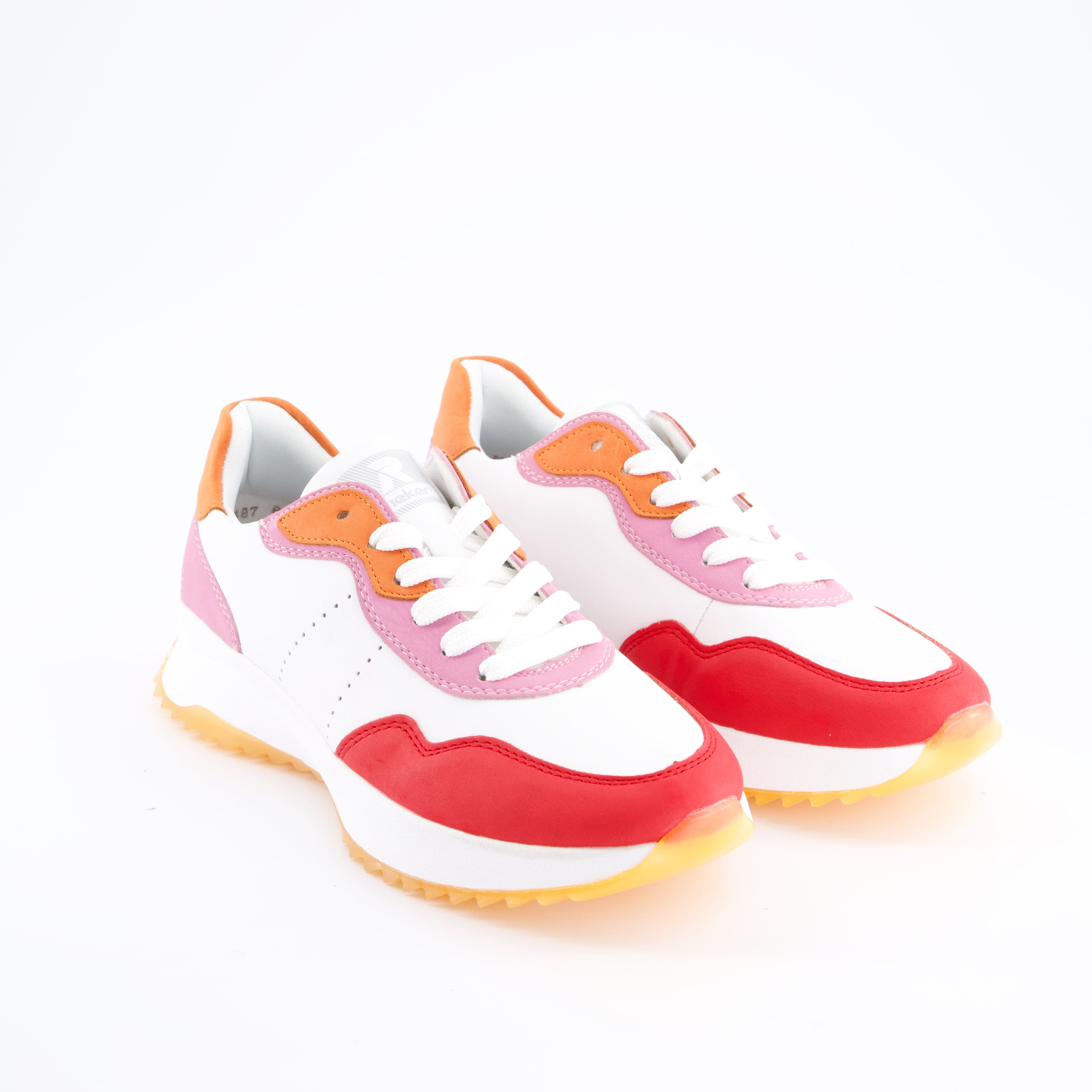 RIEKER Damenschuhe - Schnürschuhe, Schnürschuhe