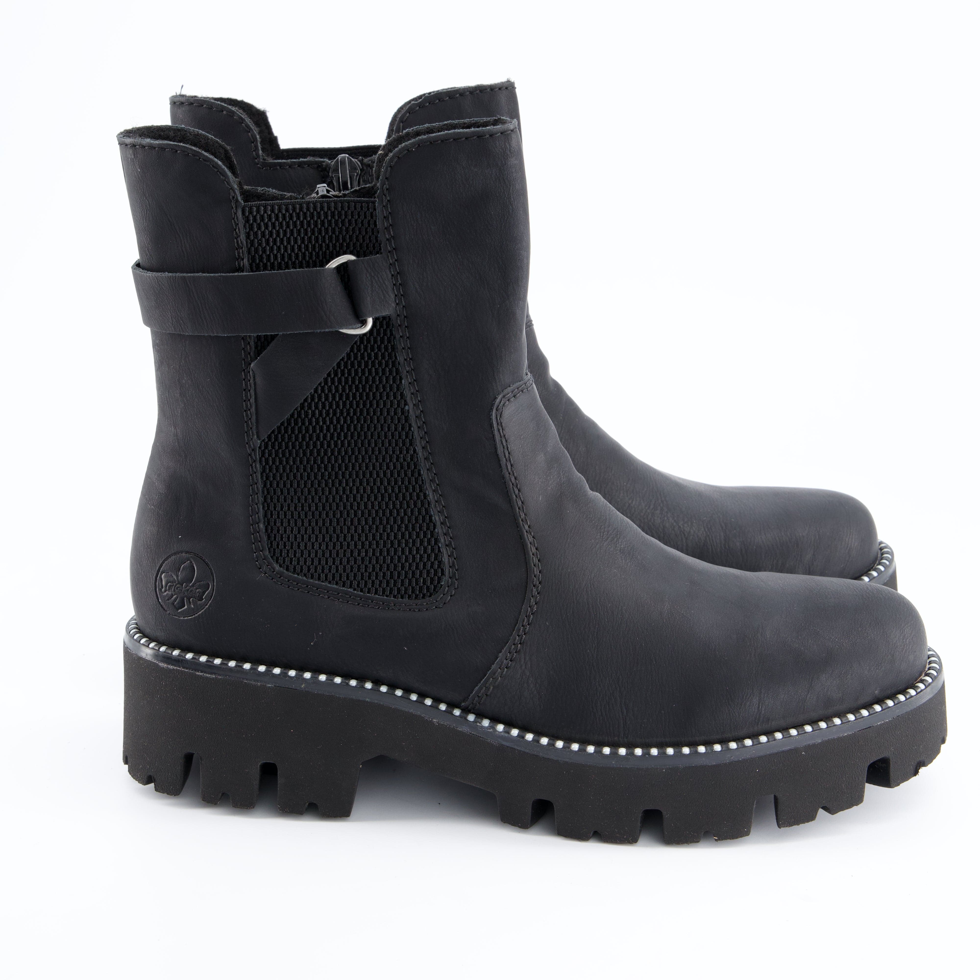 RIEKER Damenschuhe - Stiefelette, Stiefelette