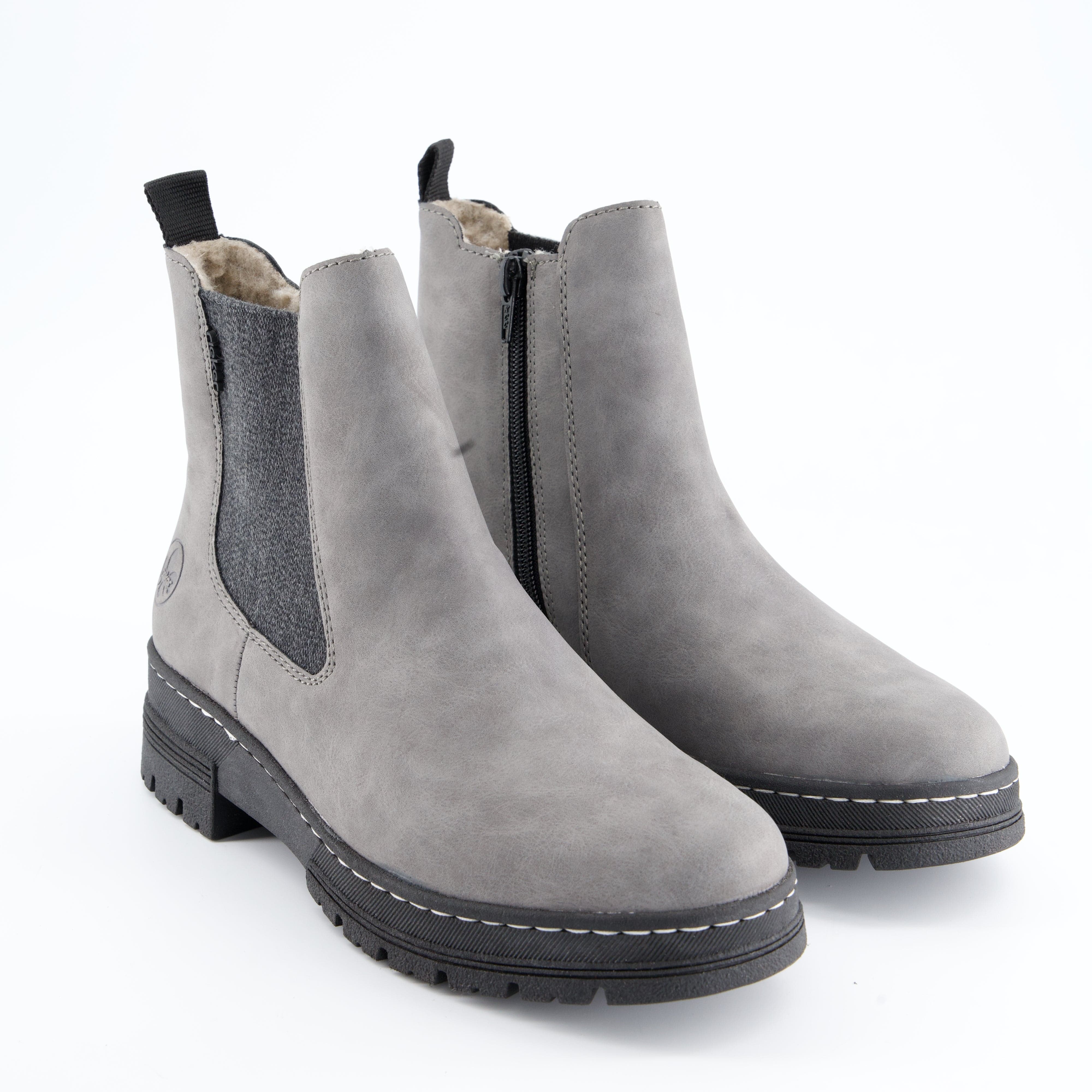 RIEKER Damenschuhe - Winterstiefel Winterstiefel
