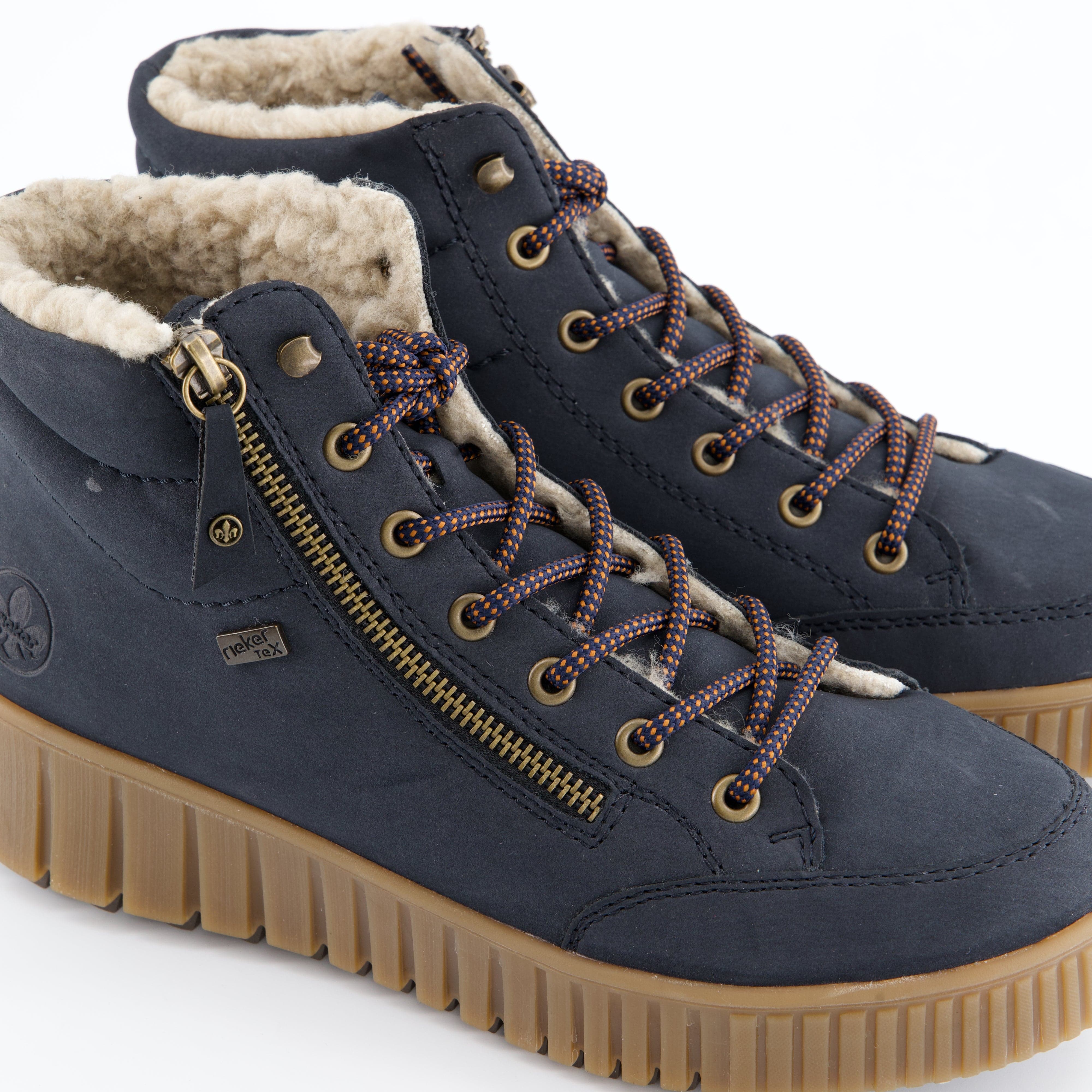 RIEKER Damenschuhe - Winterstiefel Winterstiefel