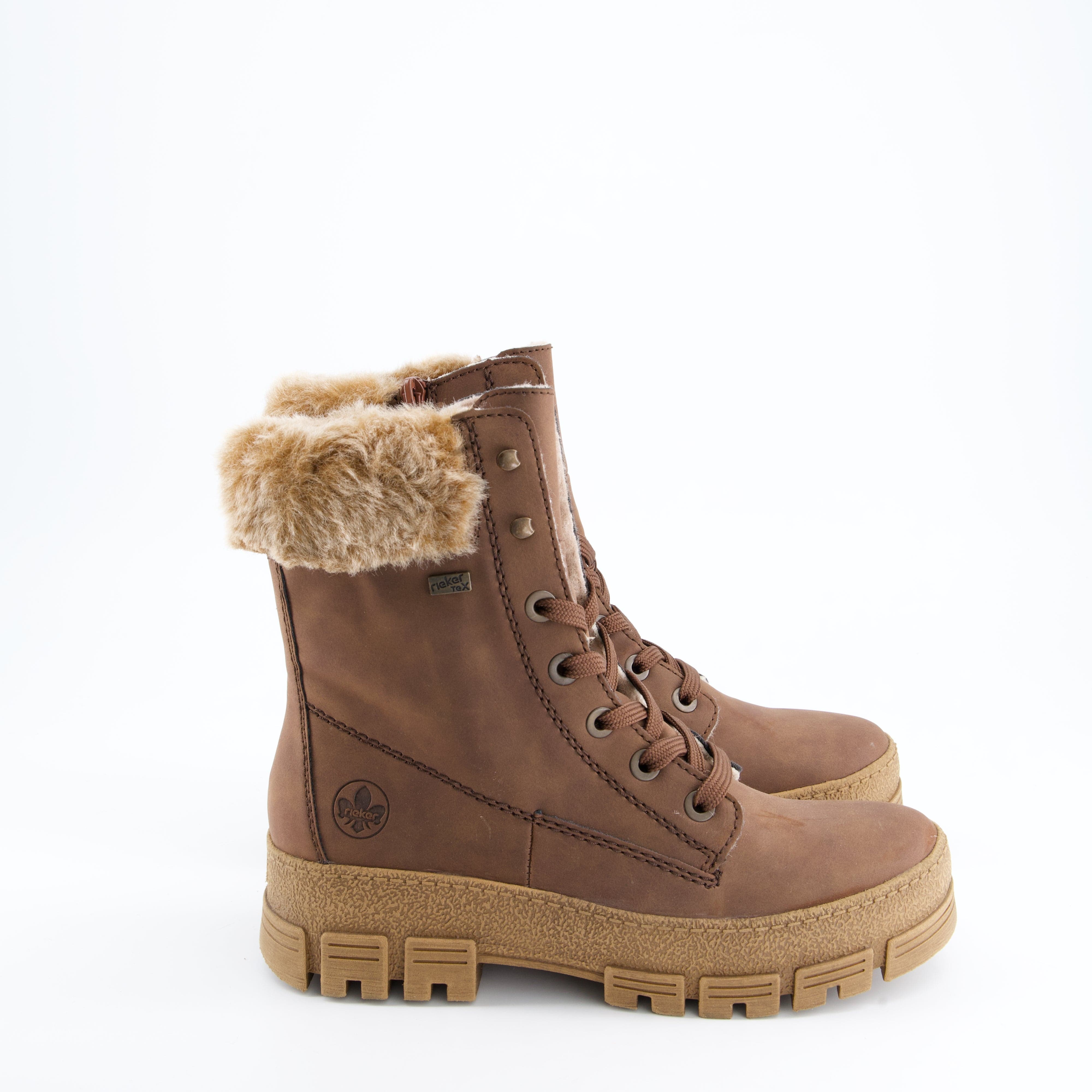 RIEKER Damenschuhe - Winterstiefel Winterstiefel