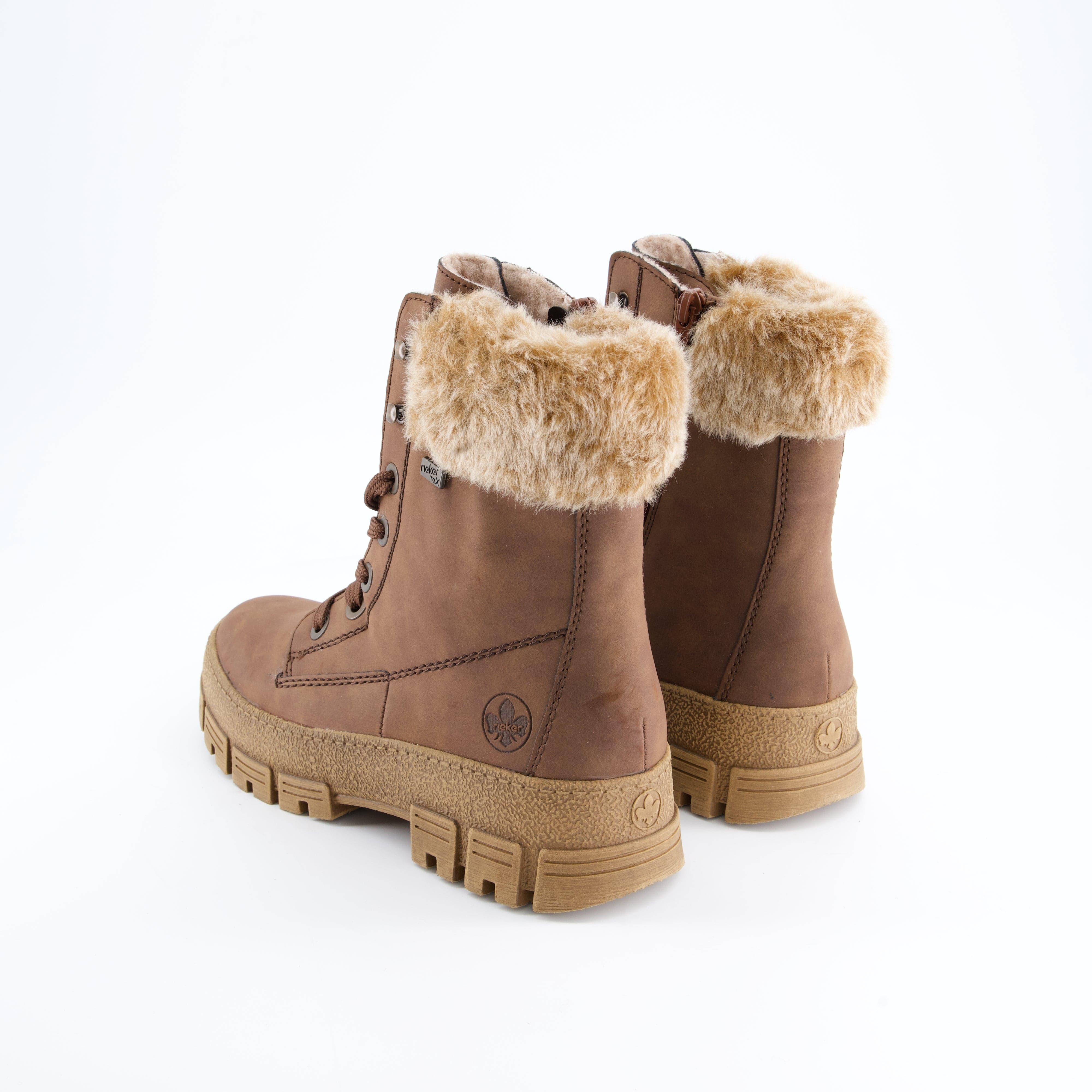 RIEKER Damenschuhe - Winterstiefel Winterstiefel