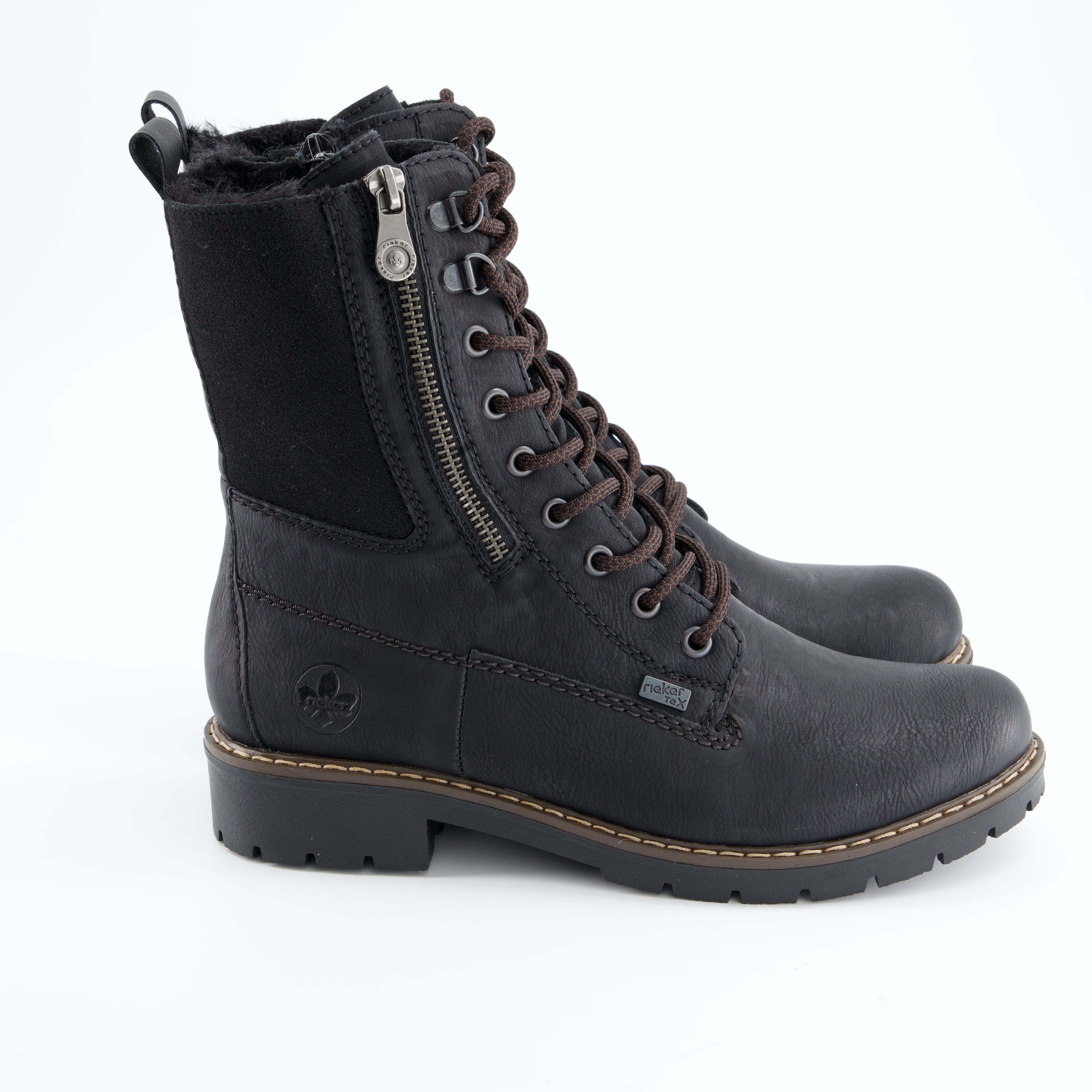 RIEKER Damenschuhe - Winterstiefel Winterstiefel