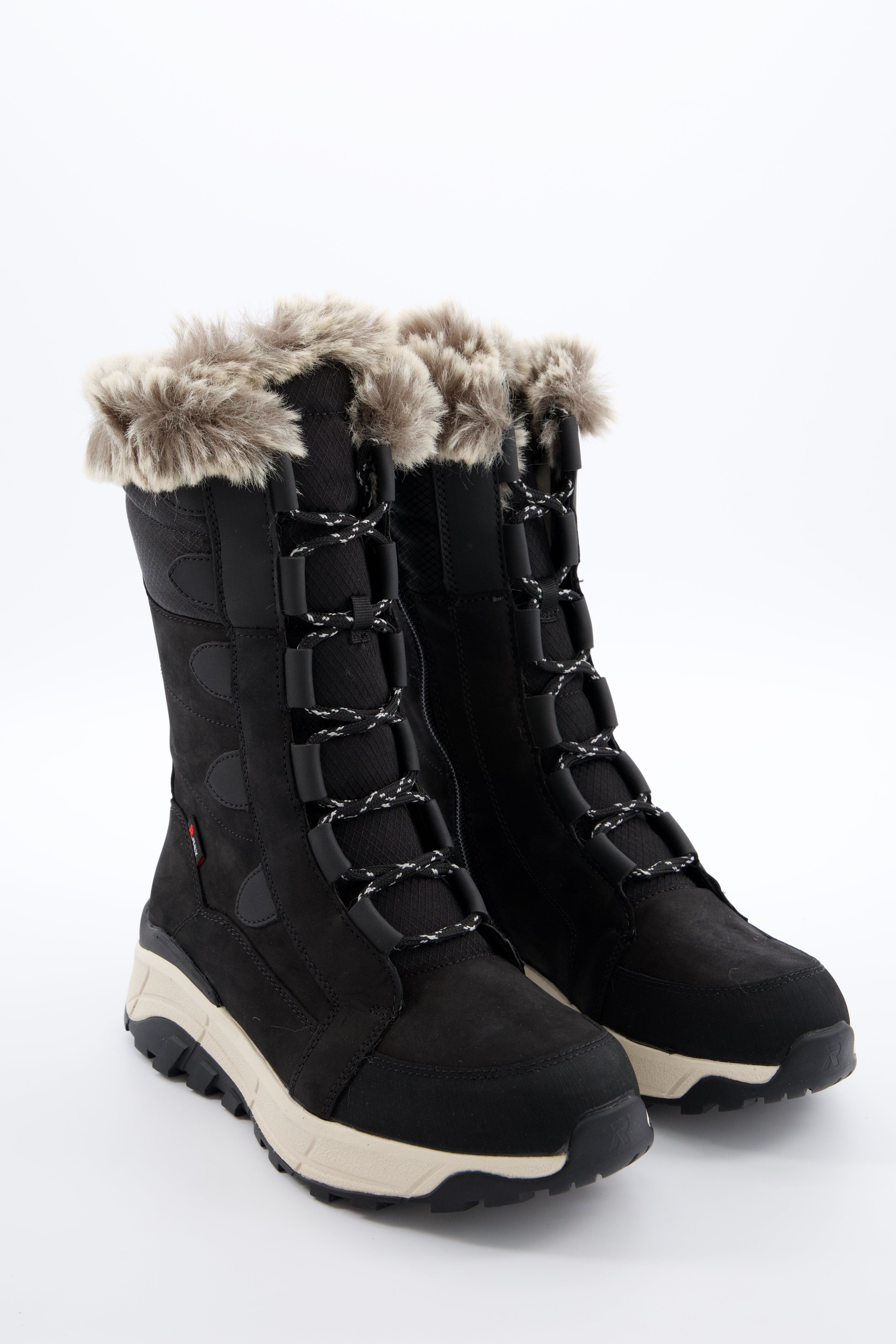 RIEKER Damenschuhe - Winterstiefel, Winterstiefel