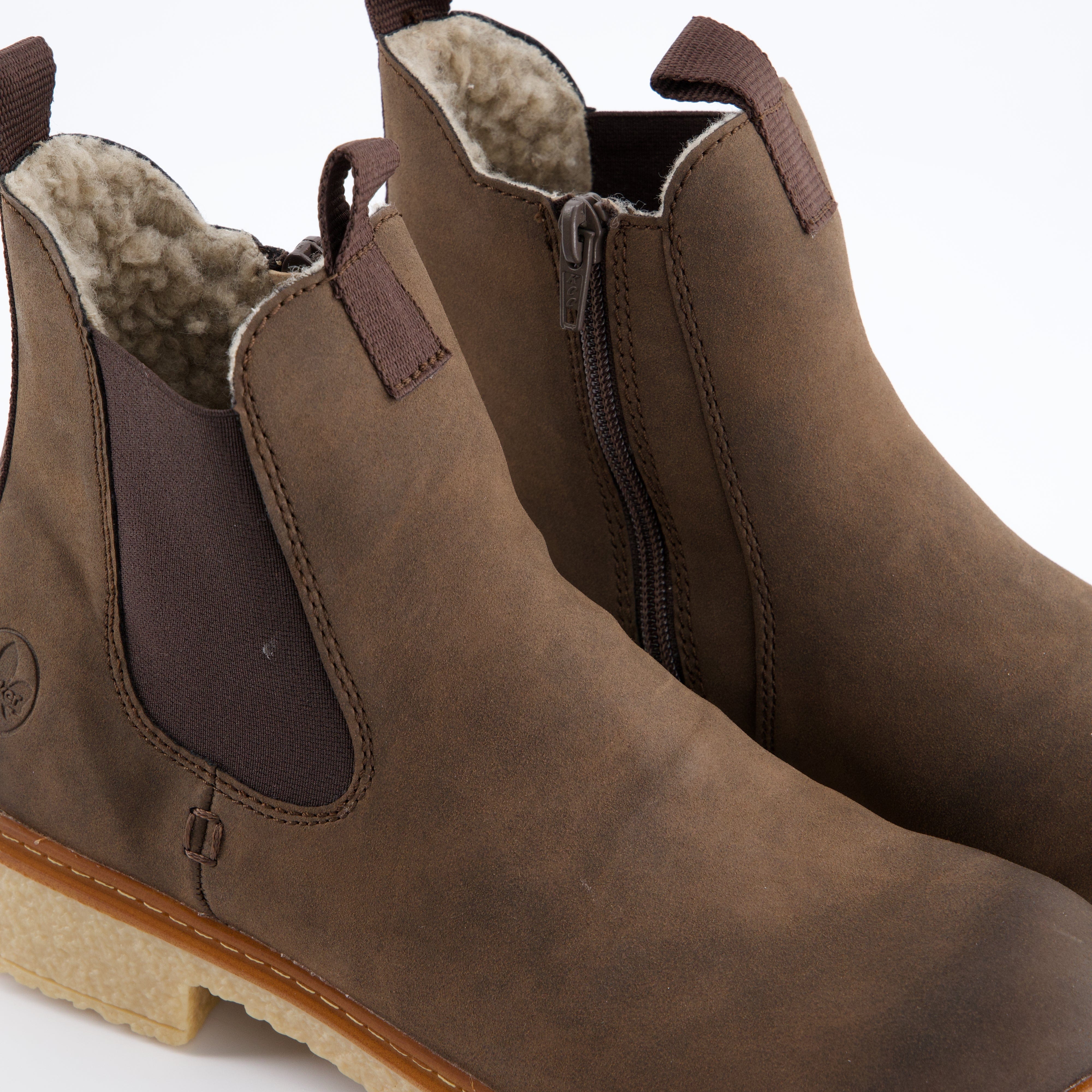 RIEKER Damenschuhe - Winterstiefel, Winterstiefel