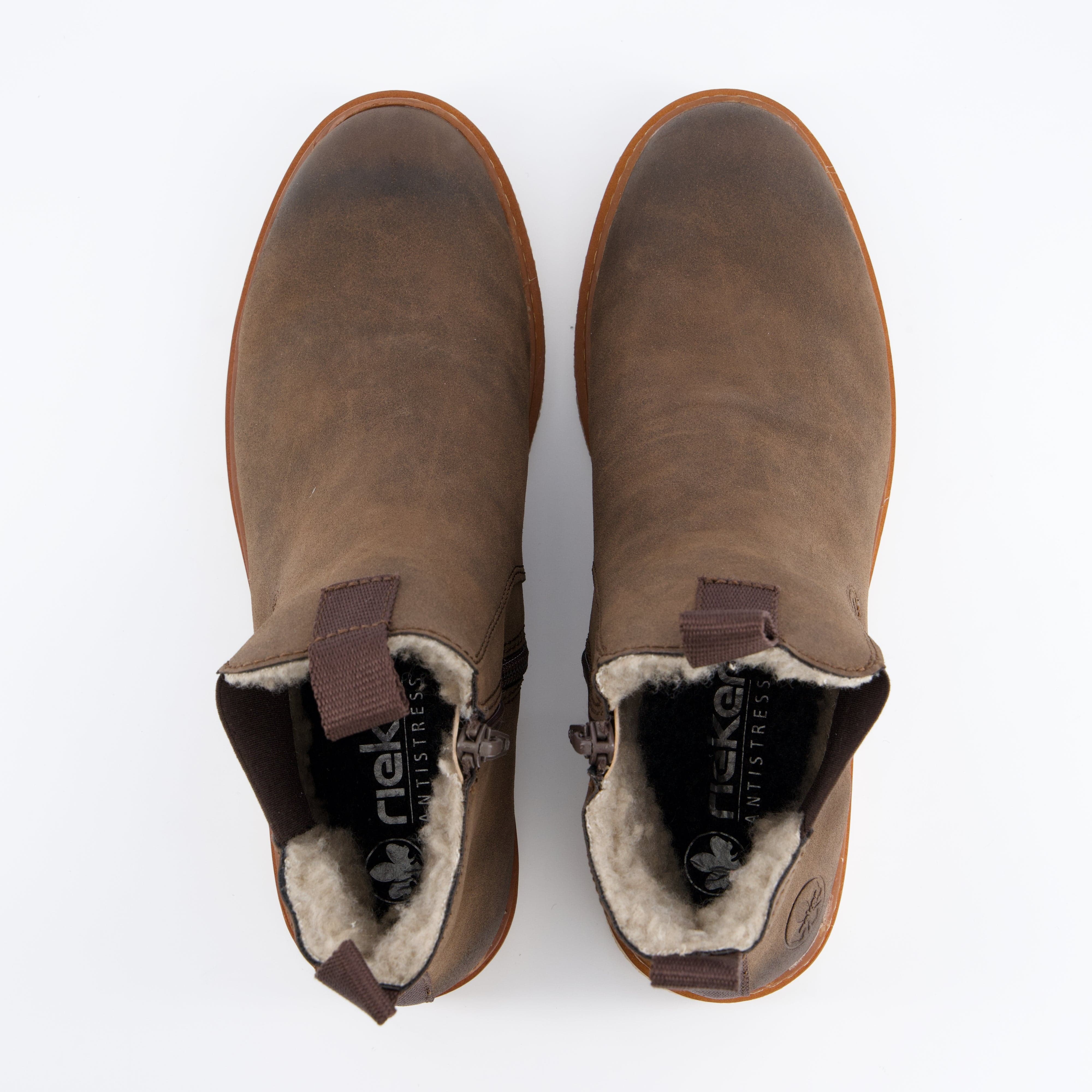 RIEKER Damenschuhe - Winterstiefel, Winterstiefel