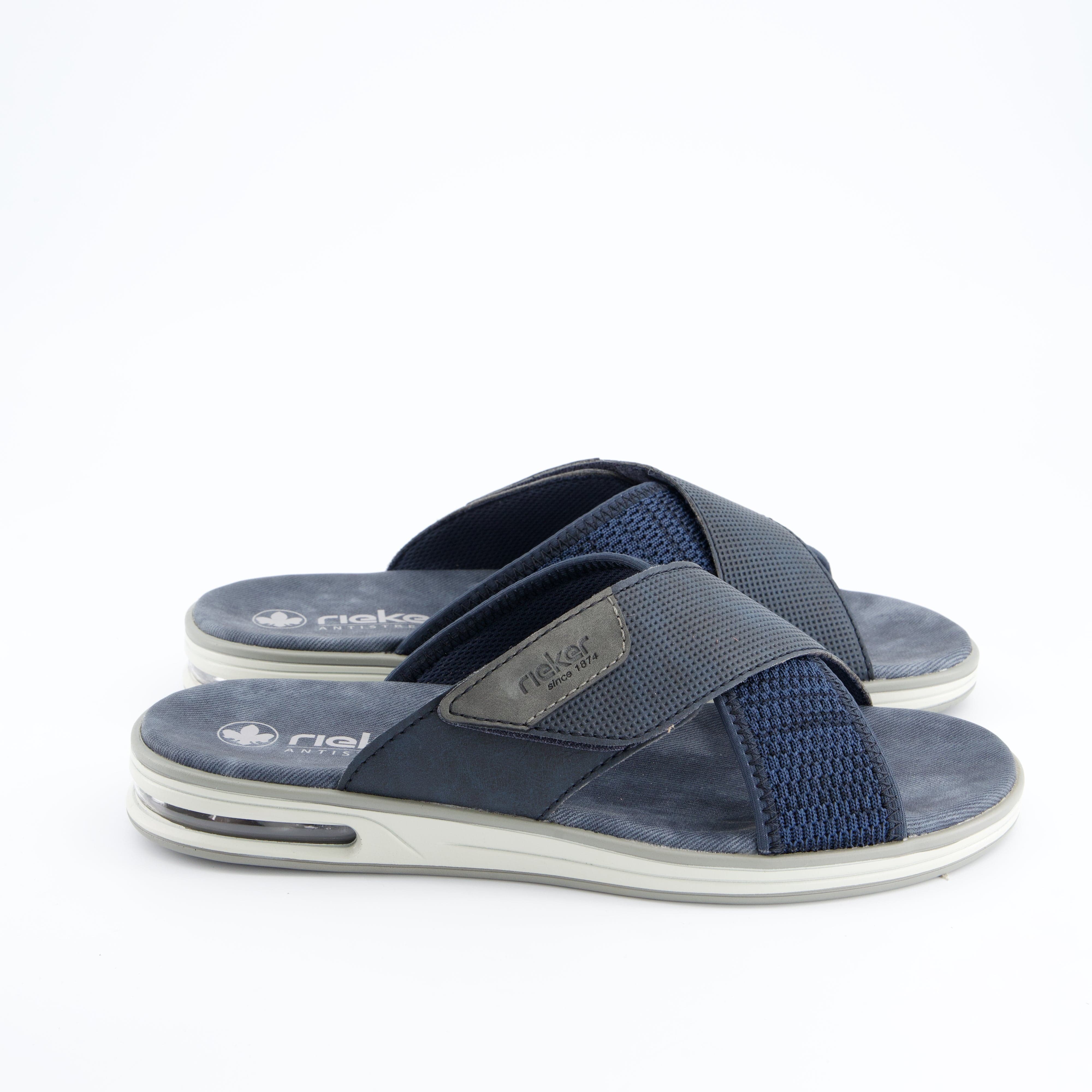 RIEKER Herrenschuh - Pantoffel Pantoffel