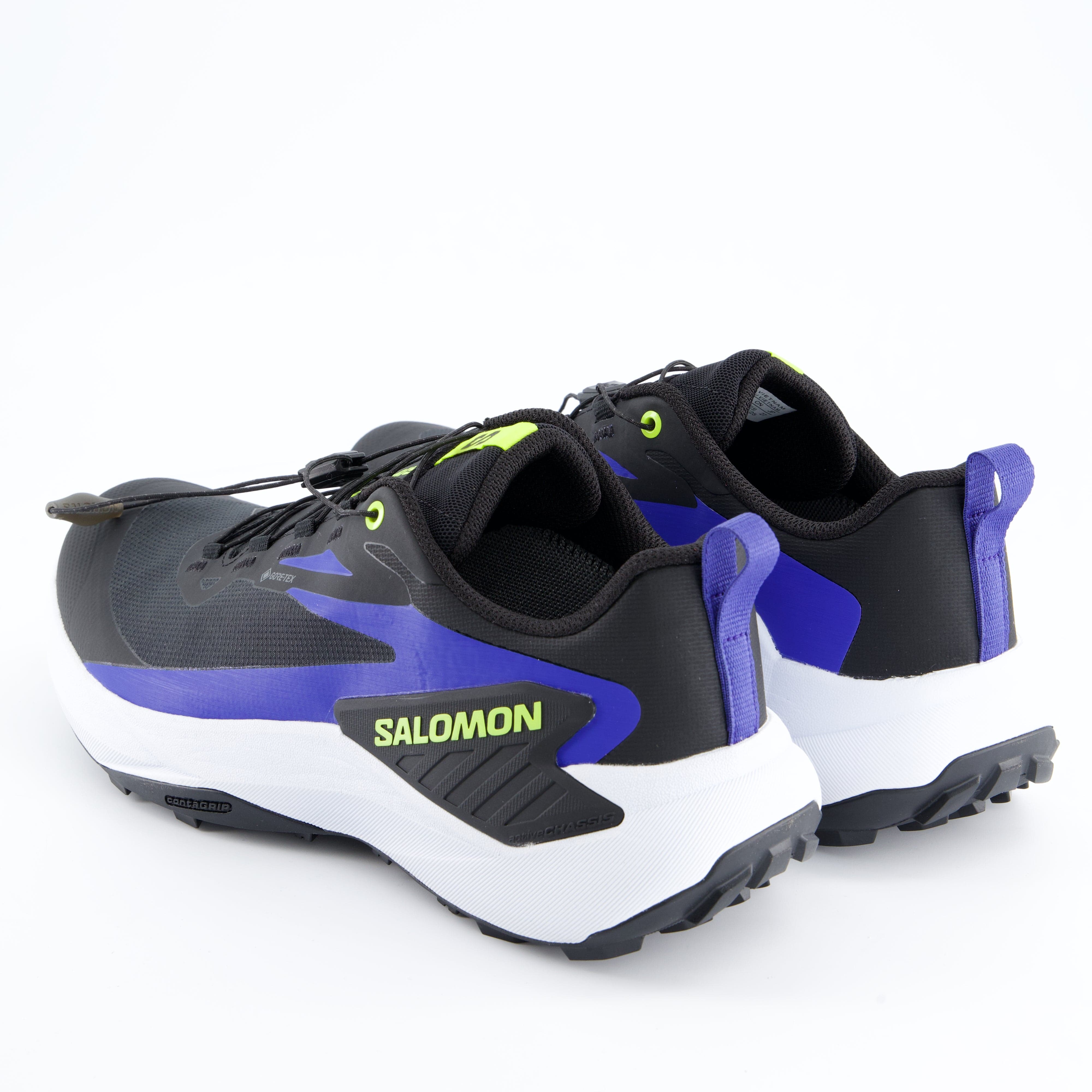 SALOMON Herrenschuh - Laufschuhe Laufschuhe GENESIS GTX Black/BLU